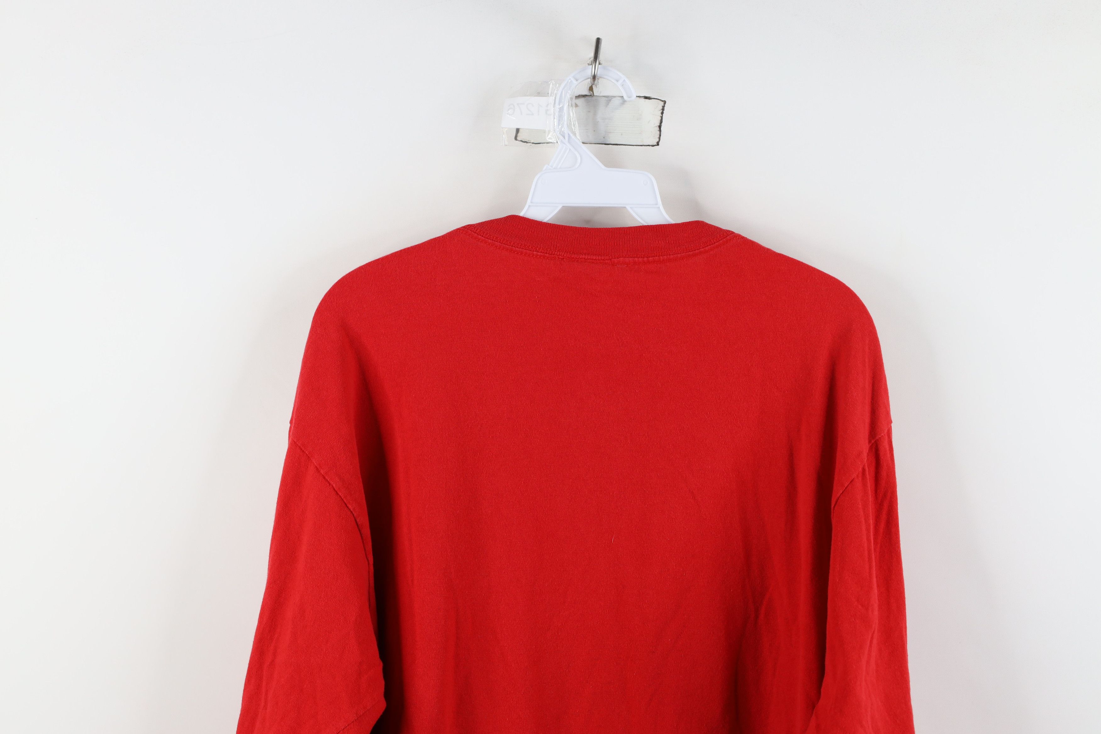 Vintage Vintage Y2K 2002 Yankees Baseball Long Sleeve T-Shirt Red Size US L / EU 52-54 / 3 - 13 Thumbnail