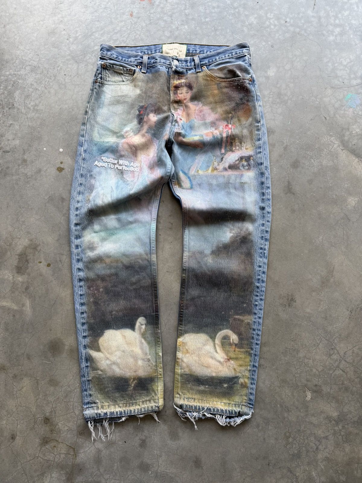Better With Age Better with age “Ballet” Denim Size US 34 / EU 50 - 1 Thumbnail
