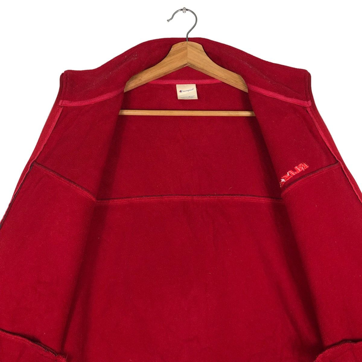 Champion 🔥Vtg Fleece Jacket Worker Champion Blizzak Racing Sports Size US M / EU 48-50 / 2 - 12 Thumbnail