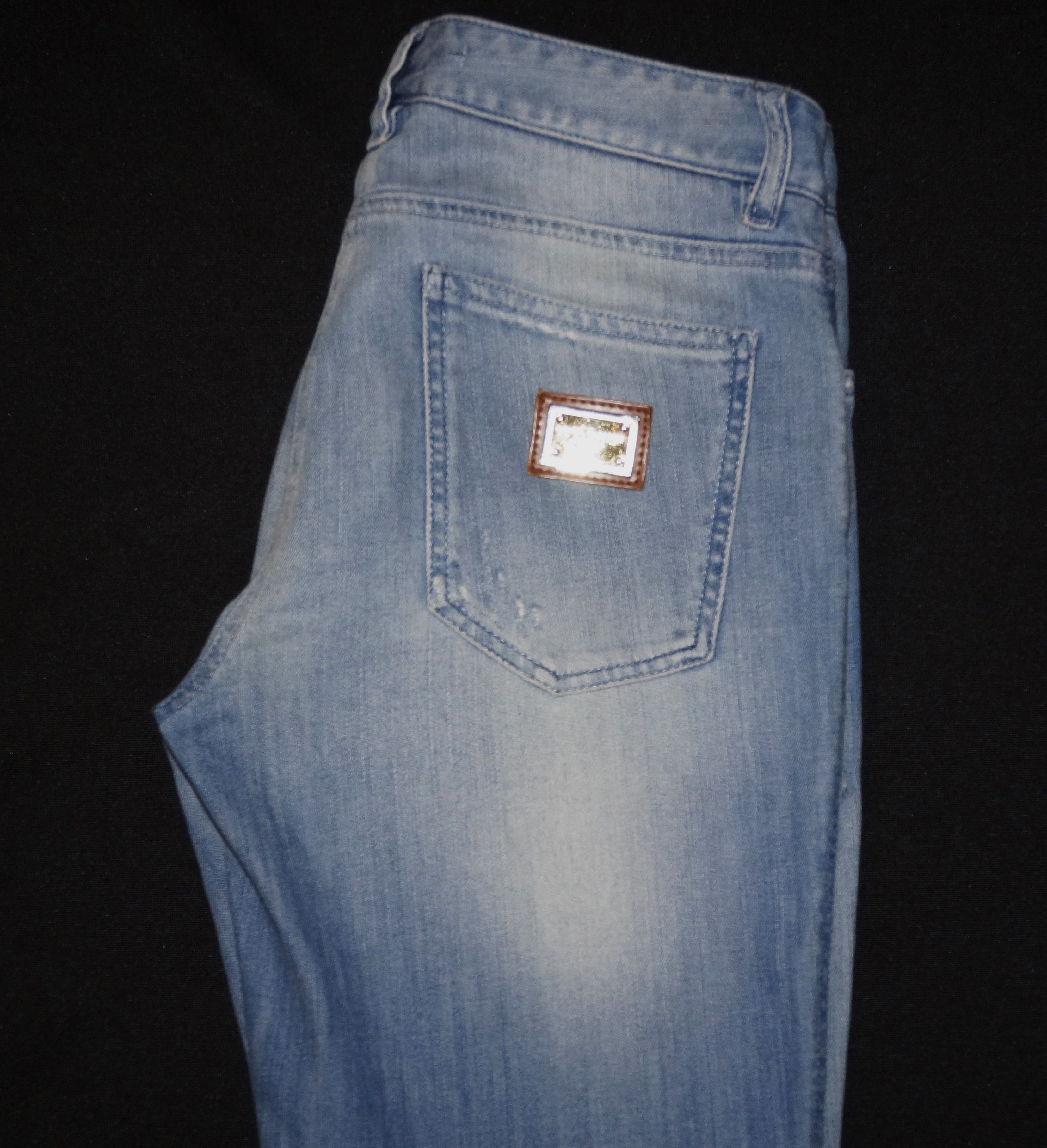 Dolce & Gabbana Dolce & Gabbana luxury Italian straigth jeans 42 size Size 42" / US 20 - 12 Thumbnail