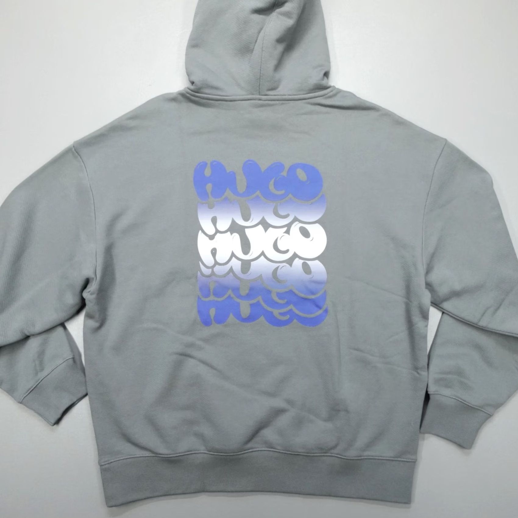 Hugo Boss Hugo Boss Niftyhood Hoodie Men's Size L Grey Pullover Cotton French Terry Logo Size US L / EU 52-54 / 3 - 8 Thumbnail