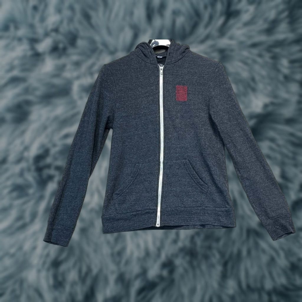 Vintage VINTAGE Maeda Jiujitsu Mens Hoodie Full Zip Sweatshirt Gray S Regular Cotton Blend Logo Pattern: Solid with Logo See Pics Size US S / EU 44-46 / 1 - 1 Thumbnail