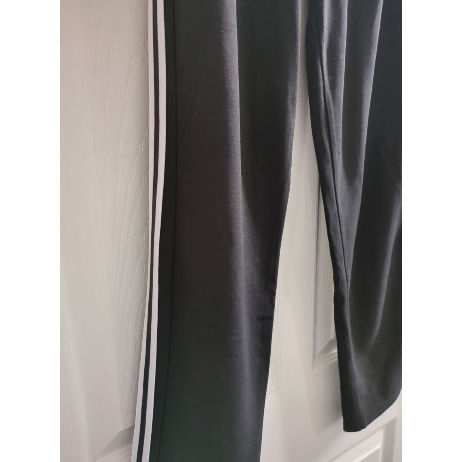 Vintage Maze Women's Medium Black Drawstring Joggers Athletic Pants Gym Size 32" / US 10 / IT 46 - 2 Thumbnail