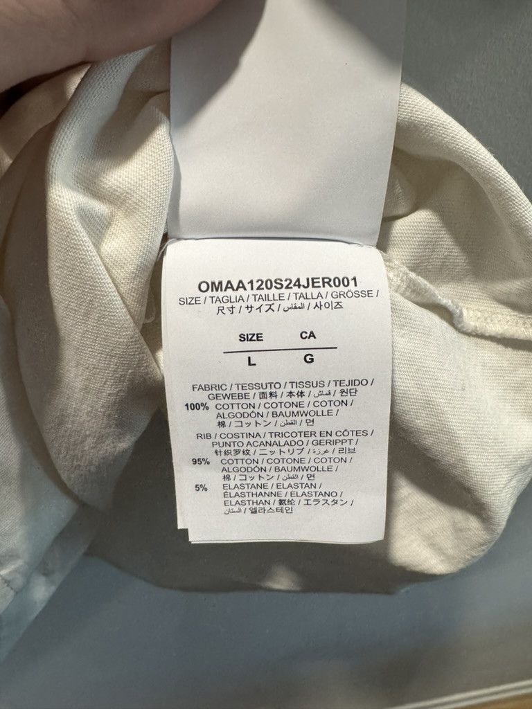 Off-White Off-White Embroider Diagonal Arrow T-Shirt Size US XL / EU 56 / 4 - 5 Thumbnail