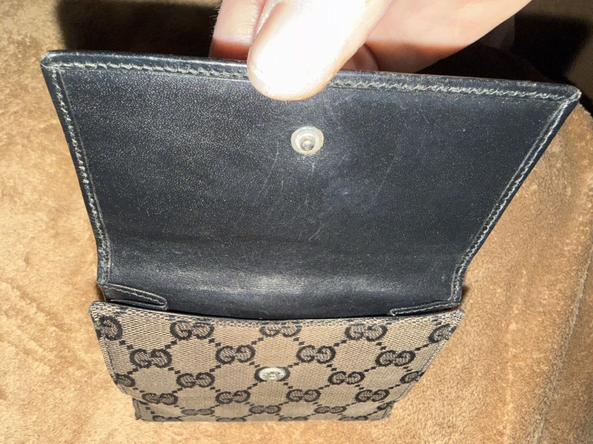 Gucci Vintage GUCCI “Jackie” monogram wallet! Unisex, VVGC genuine Size ONE SIZE - 10 Thumbnail