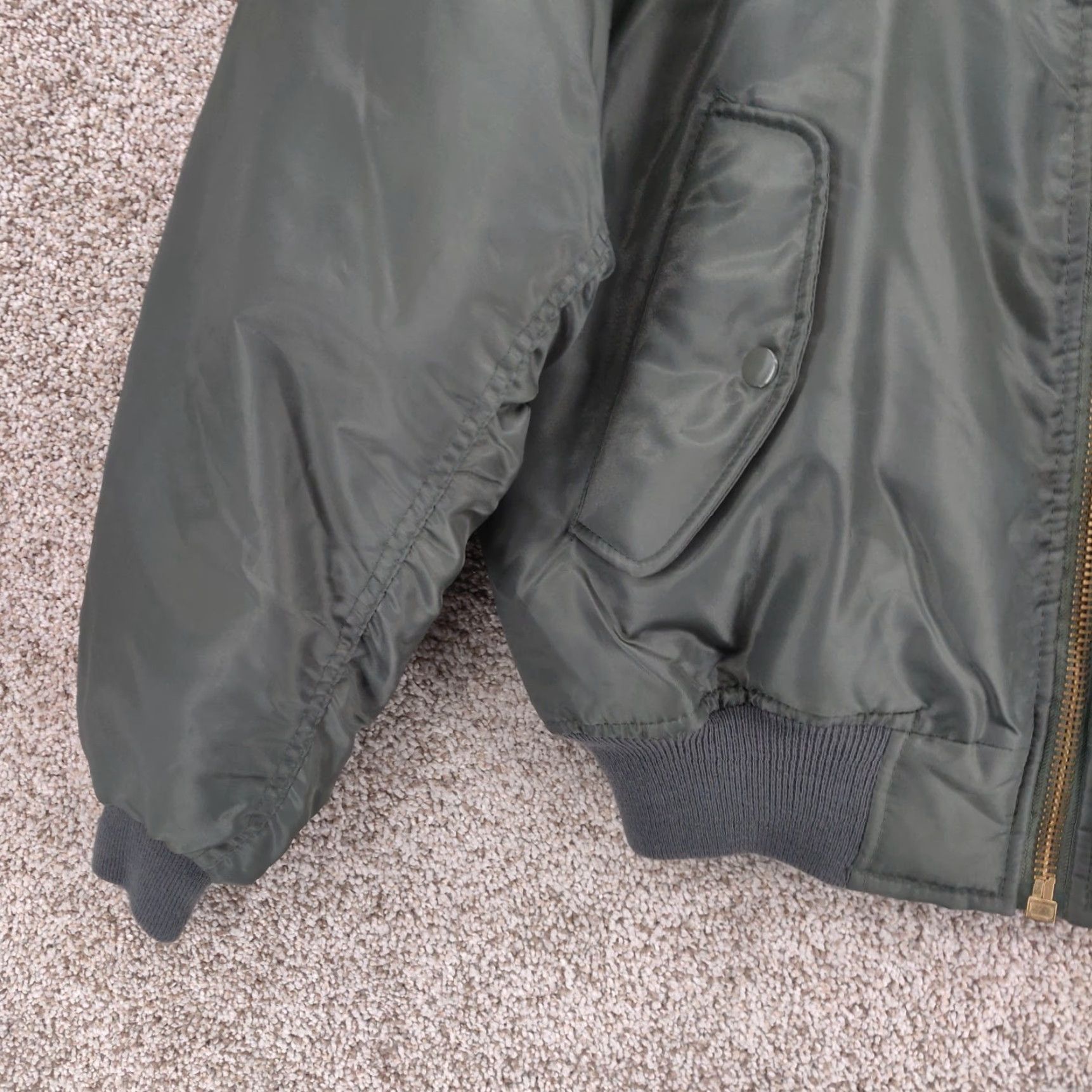 Rothco Rothco MA-1 Jacket Mens Small Reversible Flight Bomber Flyers Size US S / EU 44-46 / 1 - 3 Thumbnail