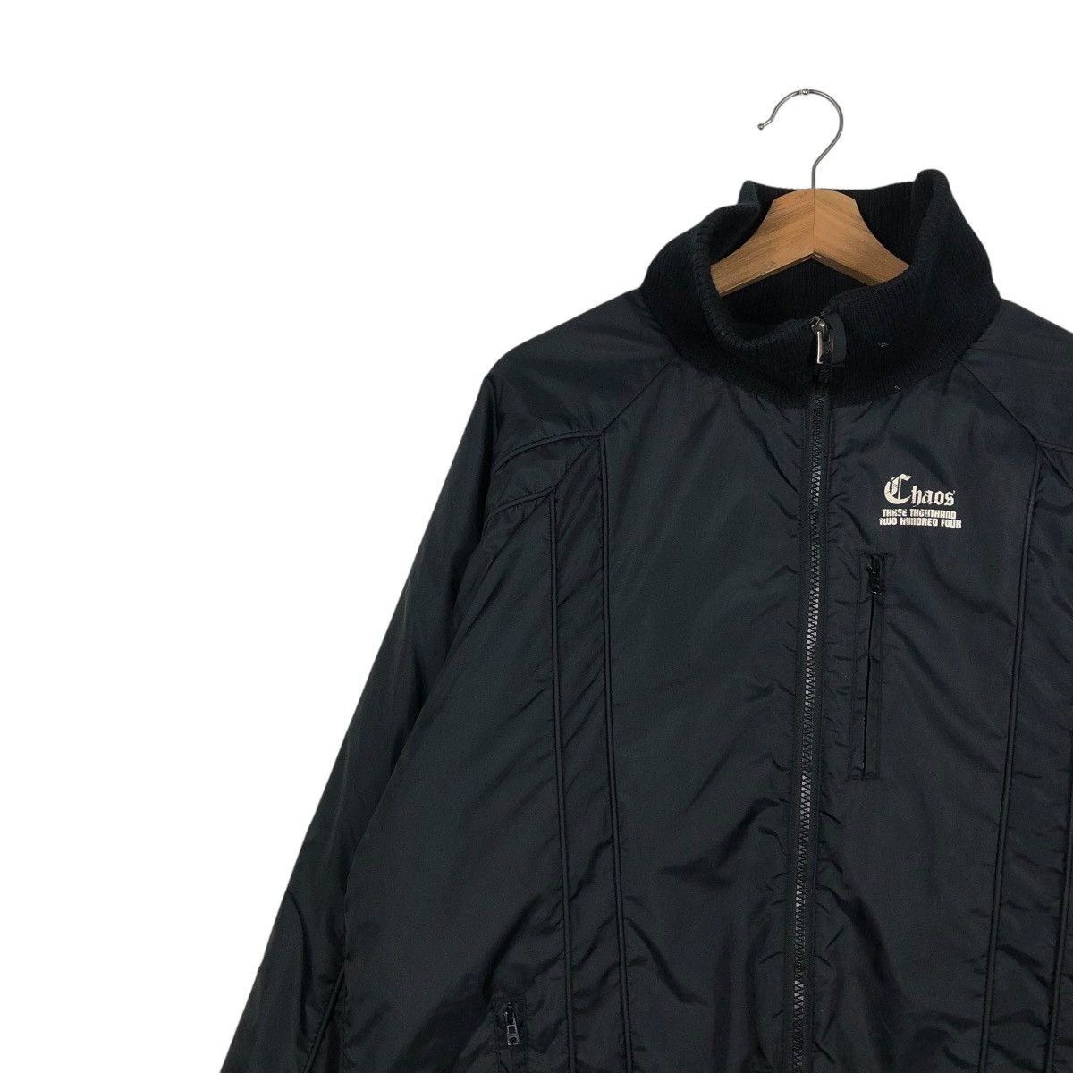 Neighborhood 🔥RICH BLACK BOMBER JACKET ZIPPER 2004 NEIGHBORHOOD CHAOS Size US L / EU 52-54 / 3 - 9 Thumbnail