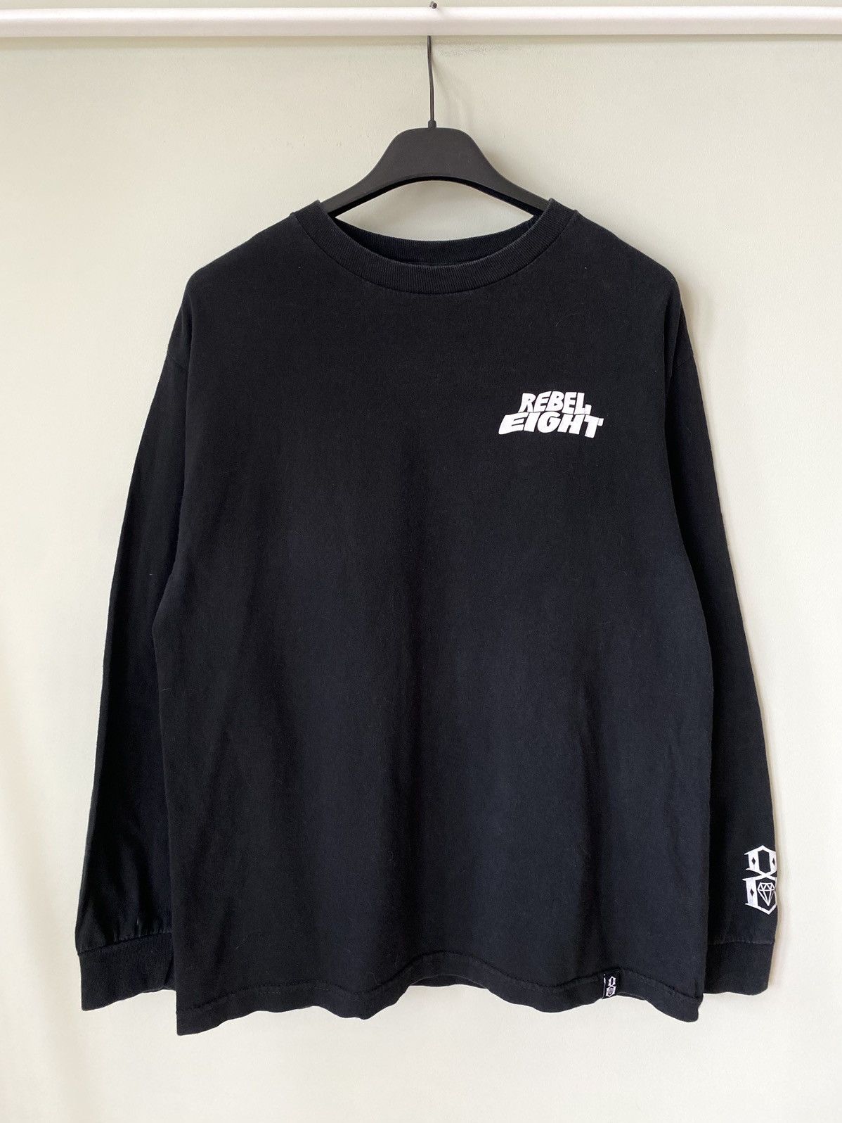 Rebel8 Rebel 8 Eight Multi Logo graphic Long Sleeve T shirt Size US M / EU 48-50 / 2 - 1 Thumbnail