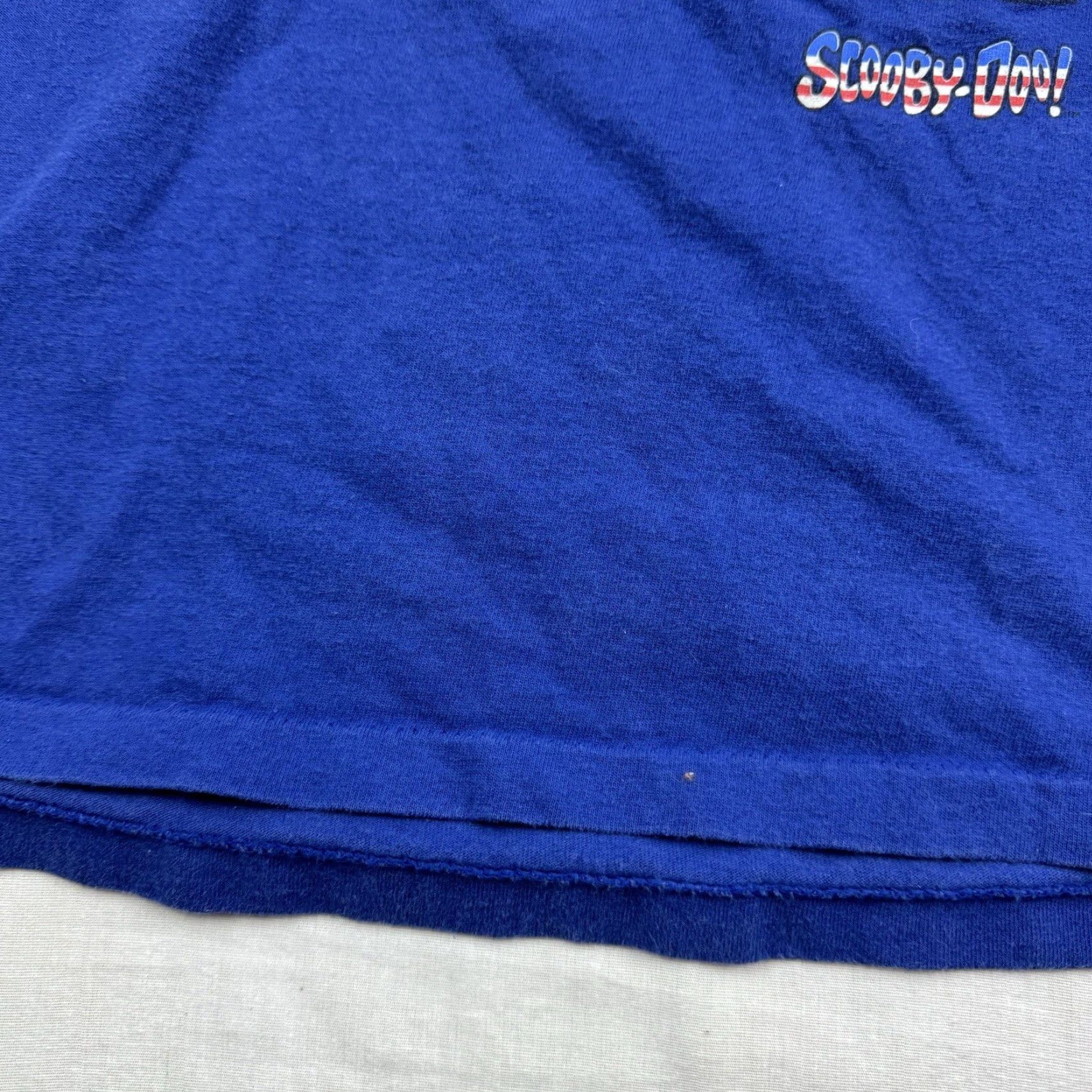Vintage VINTAGE Scooby-Doo Shirt Adult Medium Blue 90s USA Indy 4th July Warner Bros. Mens Shirts T-Shirt Crew Neck Short Sleeve Regular Pattern Solid States Size US M / EU 48-50 / 2 - 5 Thumbnail
