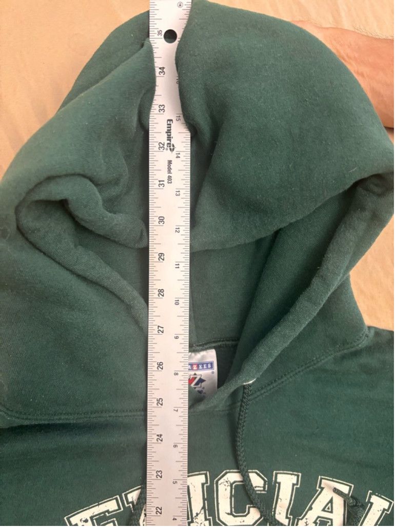 Jerzees Girls Jerzees Hoodie XL Green Campfire Girl Scouts San Diego Size XL / US 12-14 / IT 48-50 - 5 Thumbnail