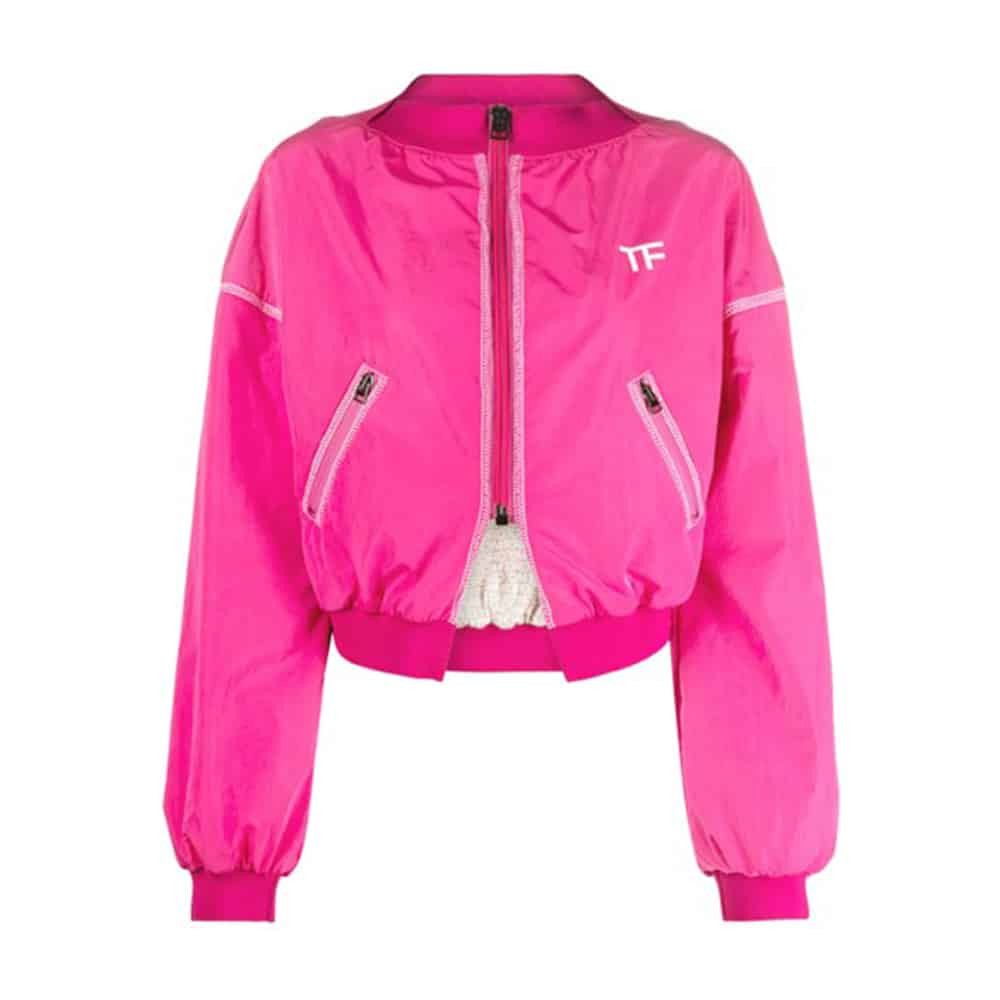 Tom Ford o1loc1c0924 CS1196 Bomber Jacket in Pink Size M / US 6-8 / IT 42-44 - 1 Preview