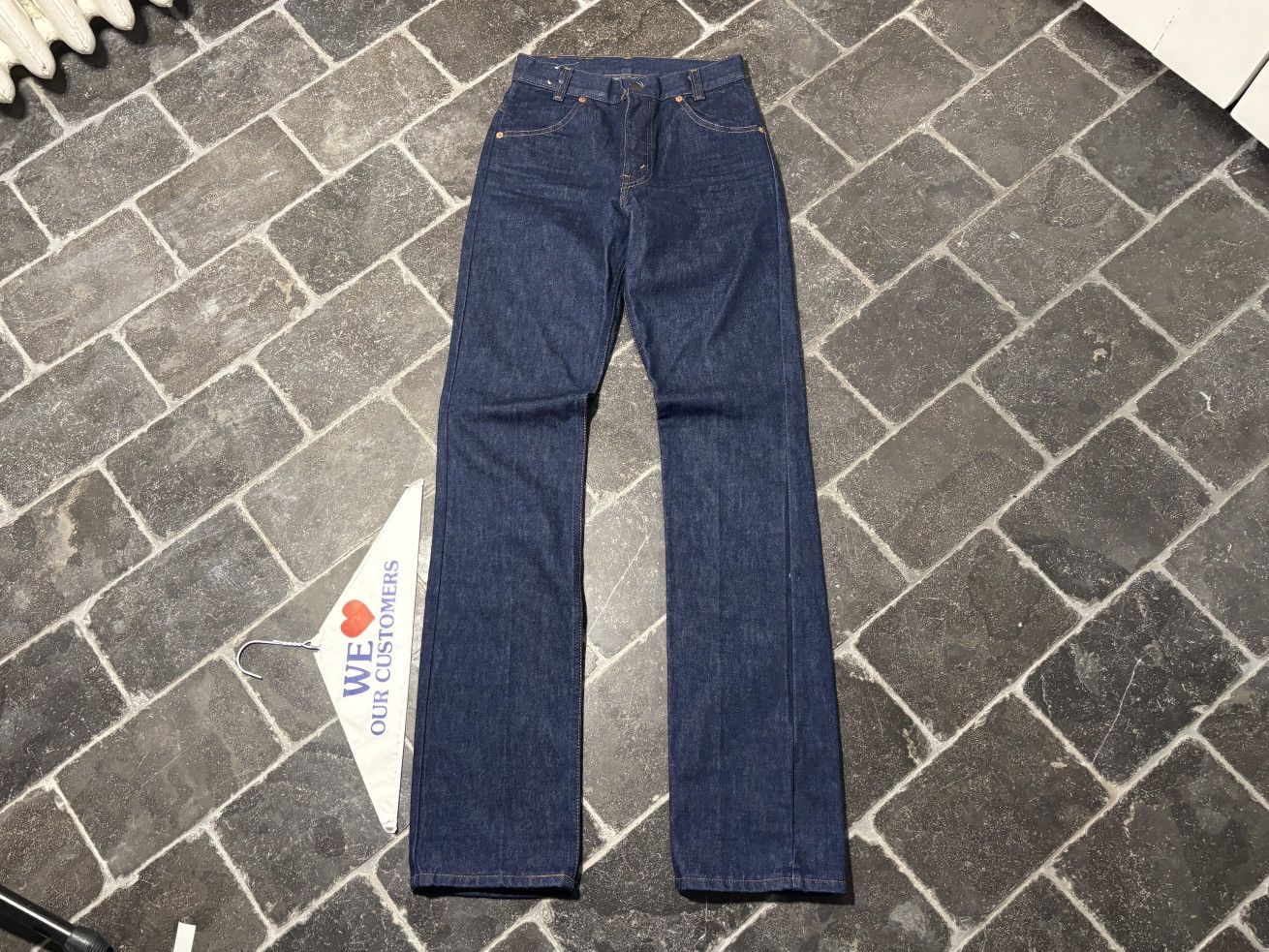 Levi's 1990’s Levi’s Orange Tab 506 Made in Canada Vintage Dark Wa Size 26" / US 2 / IT 38 - 22 Thumbnail