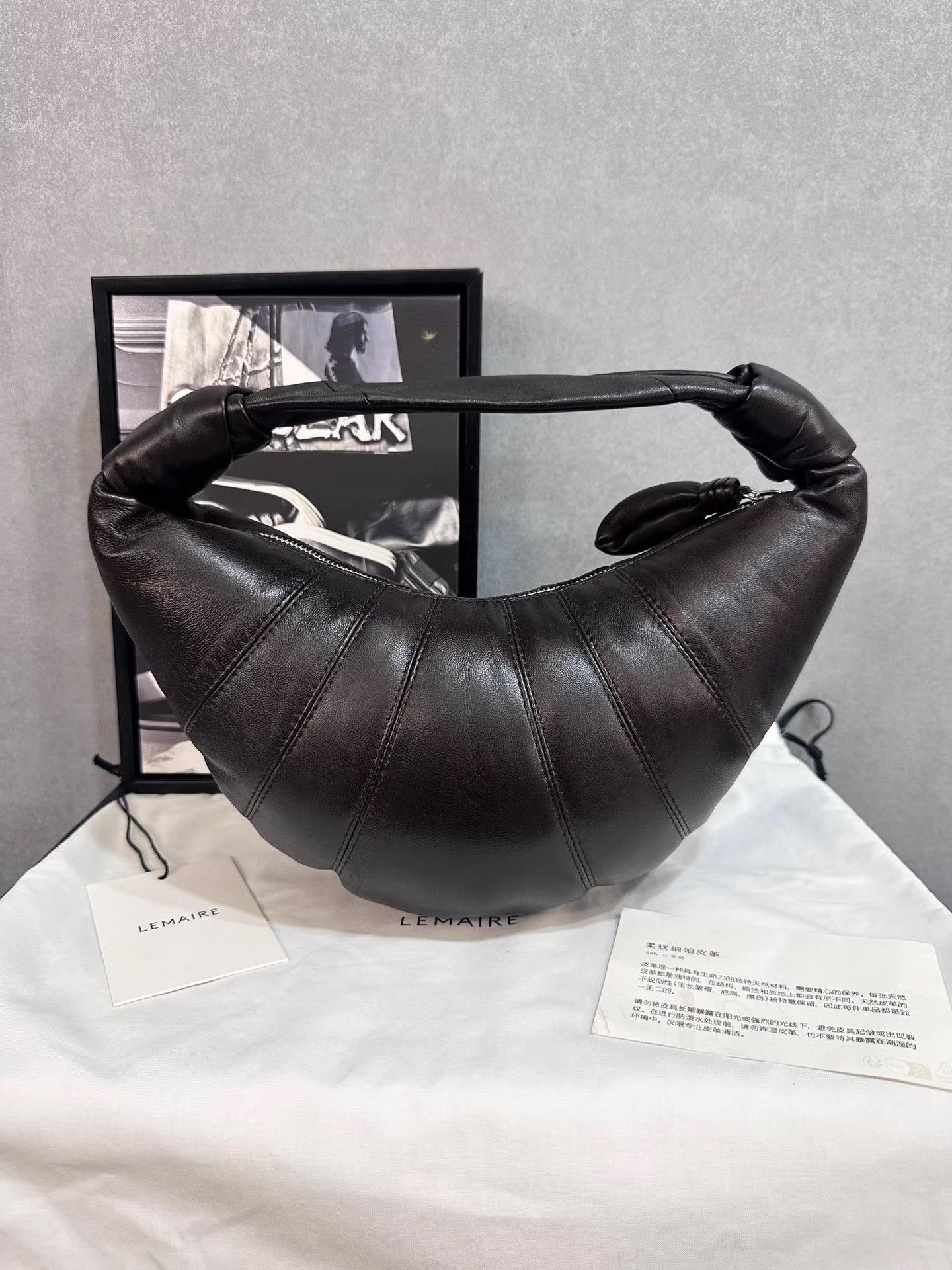 Lemaire Lemaire 25SS Mini Fortune Croissant Bag K34 Size ONE SIZE - 1 Thumbnail