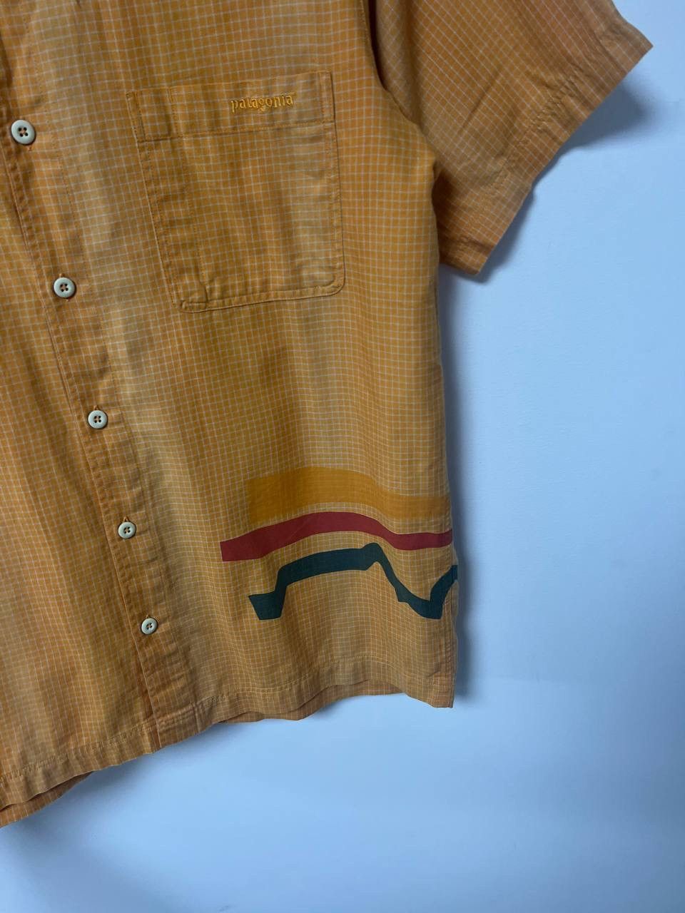 Patagonia Vintage Patagonia Organic Cotton Short Sleeve Shirt Outdoor M Size US M / EU 48-50 / 2 - 13 Thumbnail