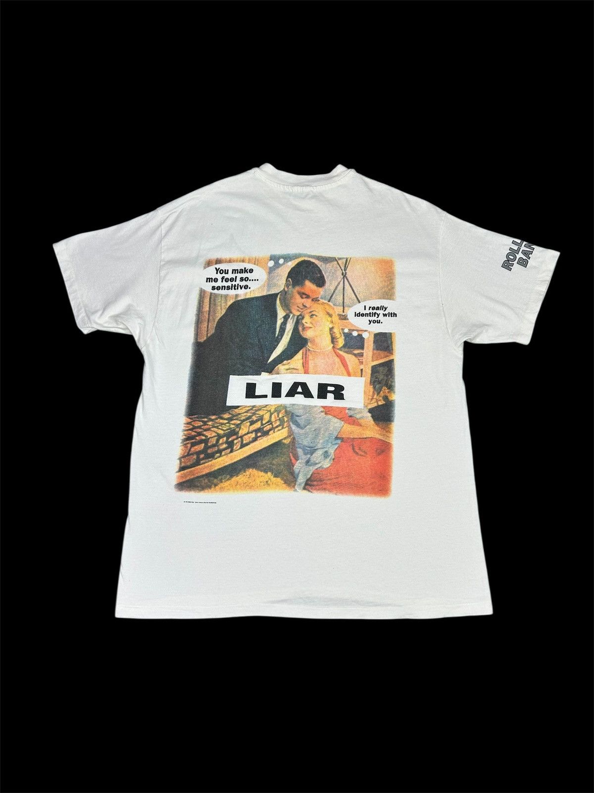 Band Tees Vintage 90’s Rolling Band Henry Rollins ‘Liar’ /Punk Size US XL / EU 56 / 4 - 1 Thumbnail