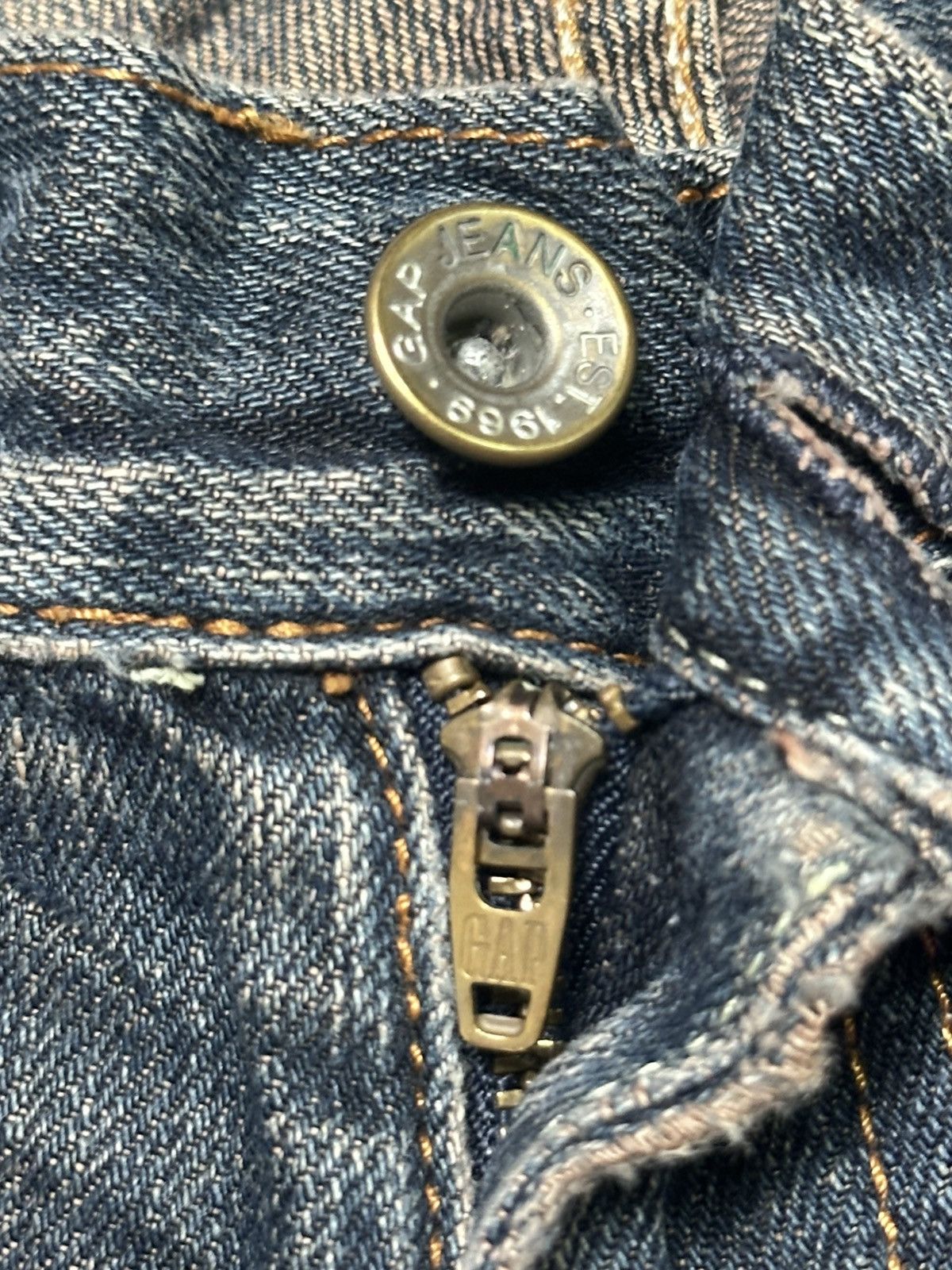 Gap Gap Vintage With Baggy Loose and Faded Rusted Wash Size US 32 / EU 48 - 7 Thumbnail