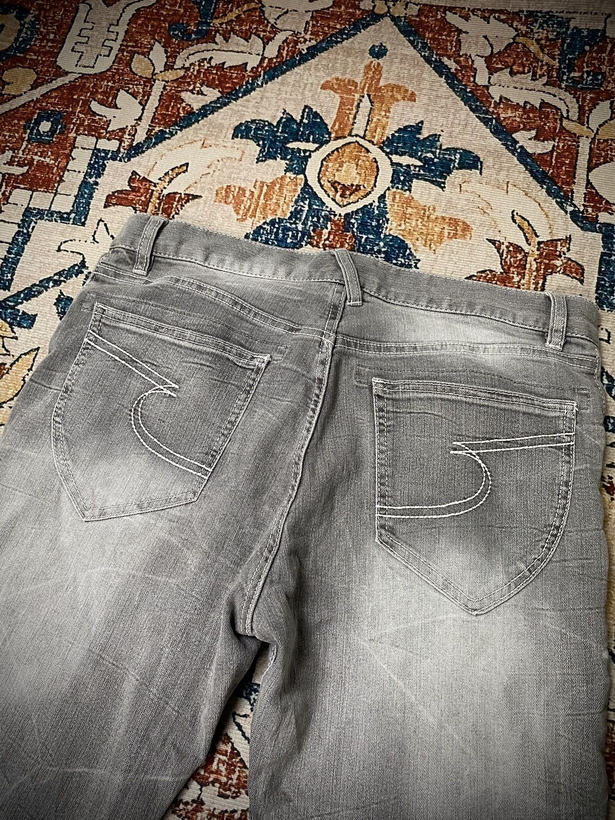 semanticdesign Semantic Design Curved Leg Jeans Size US 32 / EU 48 - 5 Thumbnail