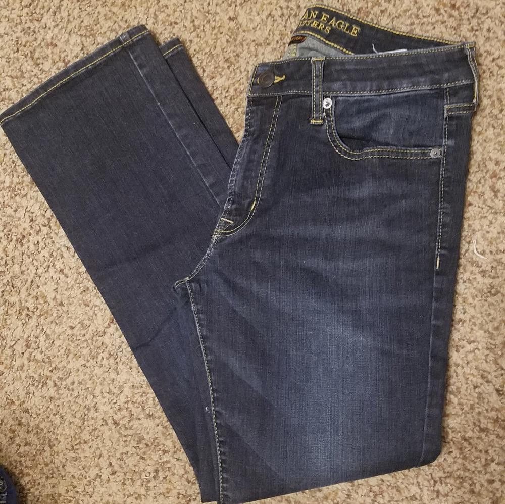 American Eagle Outfitters American Eagle Slim Boot Jeans Size 33X30 Size US 33 - 1 Thumbnail