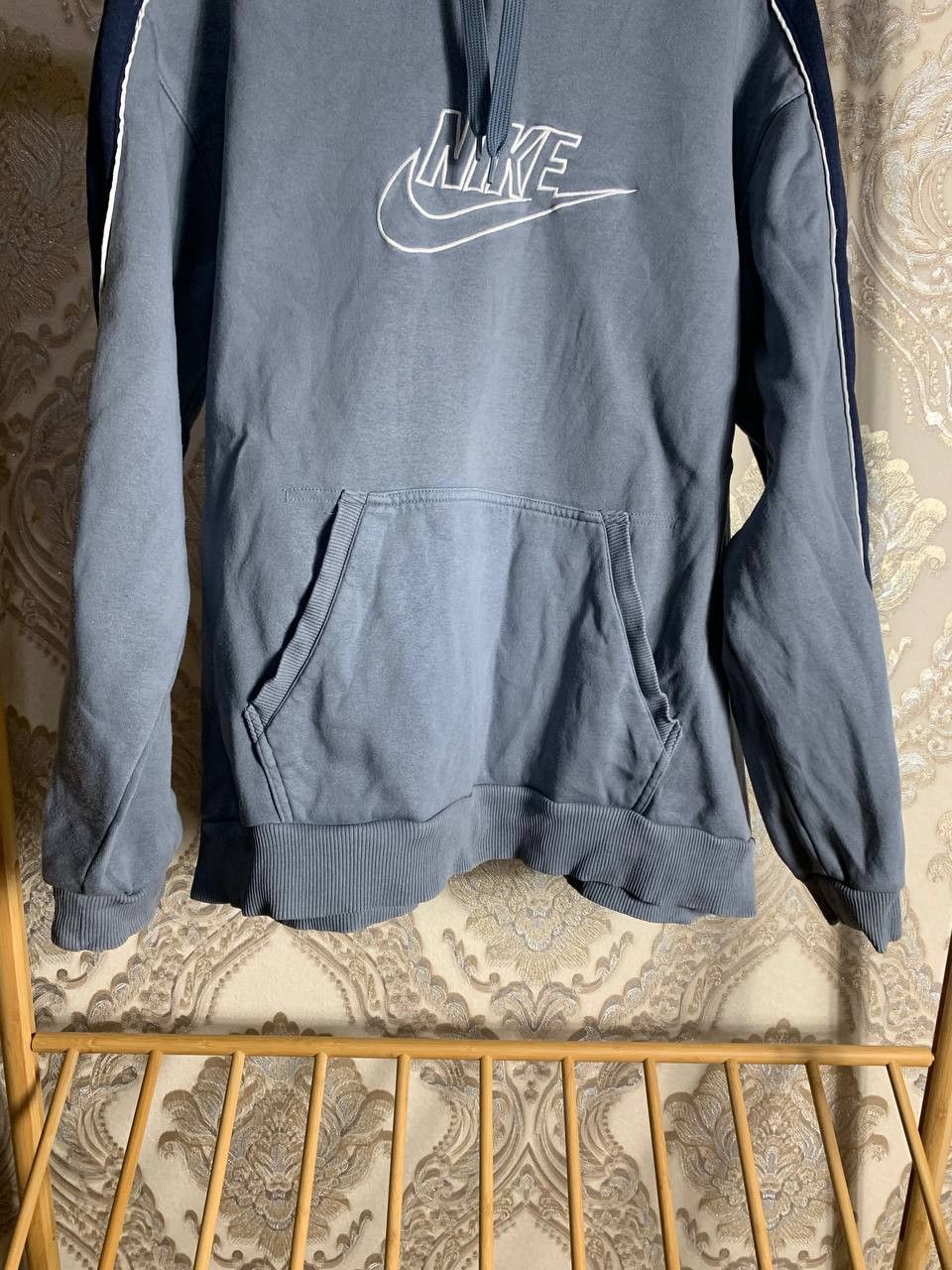 Nike Vintage Nike Big Logo Swoosh Retro Hoodie Drill Y2K 90s Size US XL / EU 56 / 4 - 3 Thumbnail
