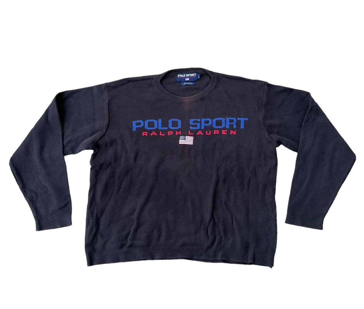Polo Ralph Lauren Polo sport sweatshirt knitwear Size US L / EU 52-54 / 3 - 4 Thumbnail