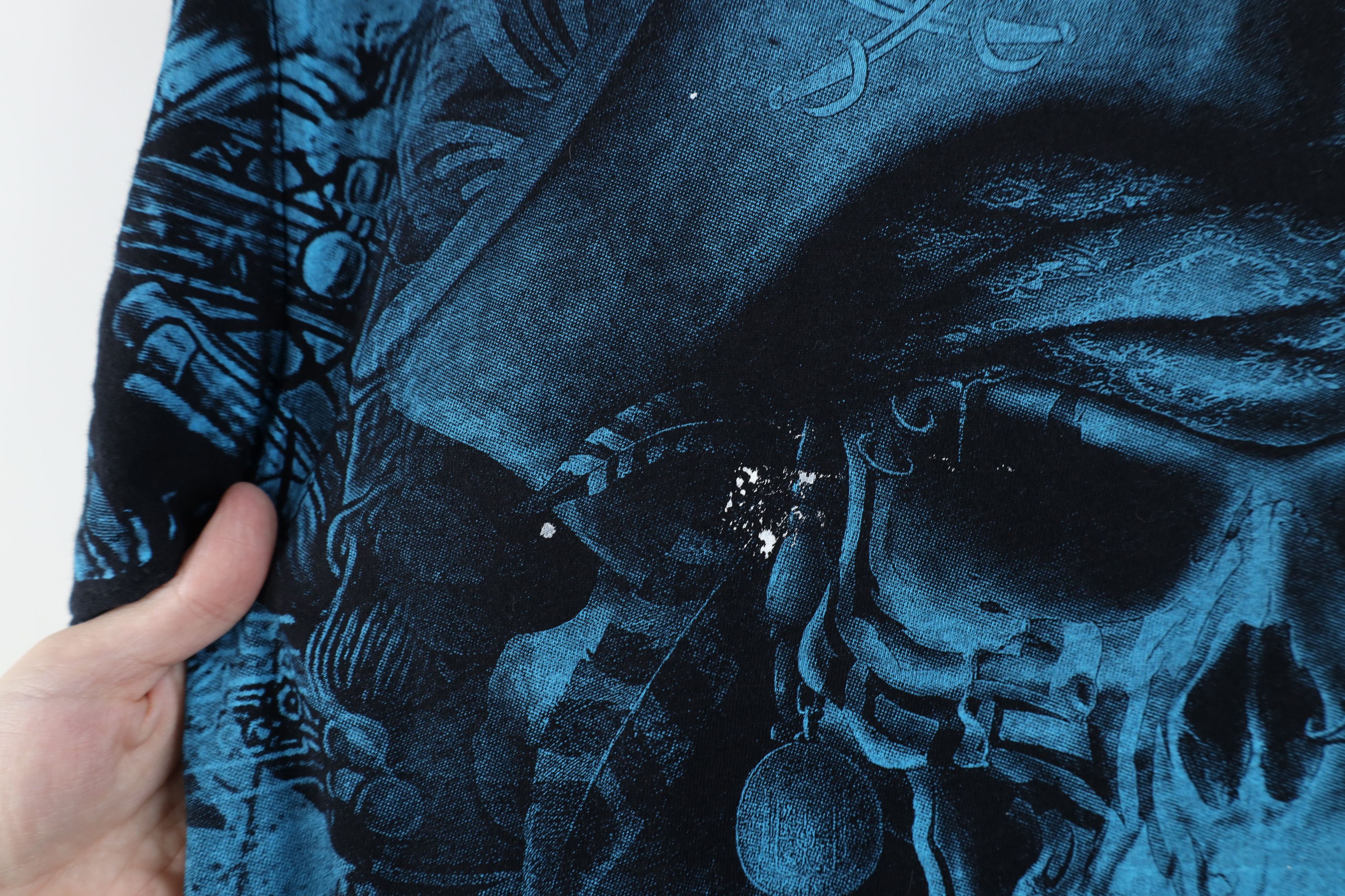 Vintage Vintage Y2K Streetwear Pirate All Over Print T-Shirt Size US M / EU 48-50 / 2 - 6 Thumbnail
