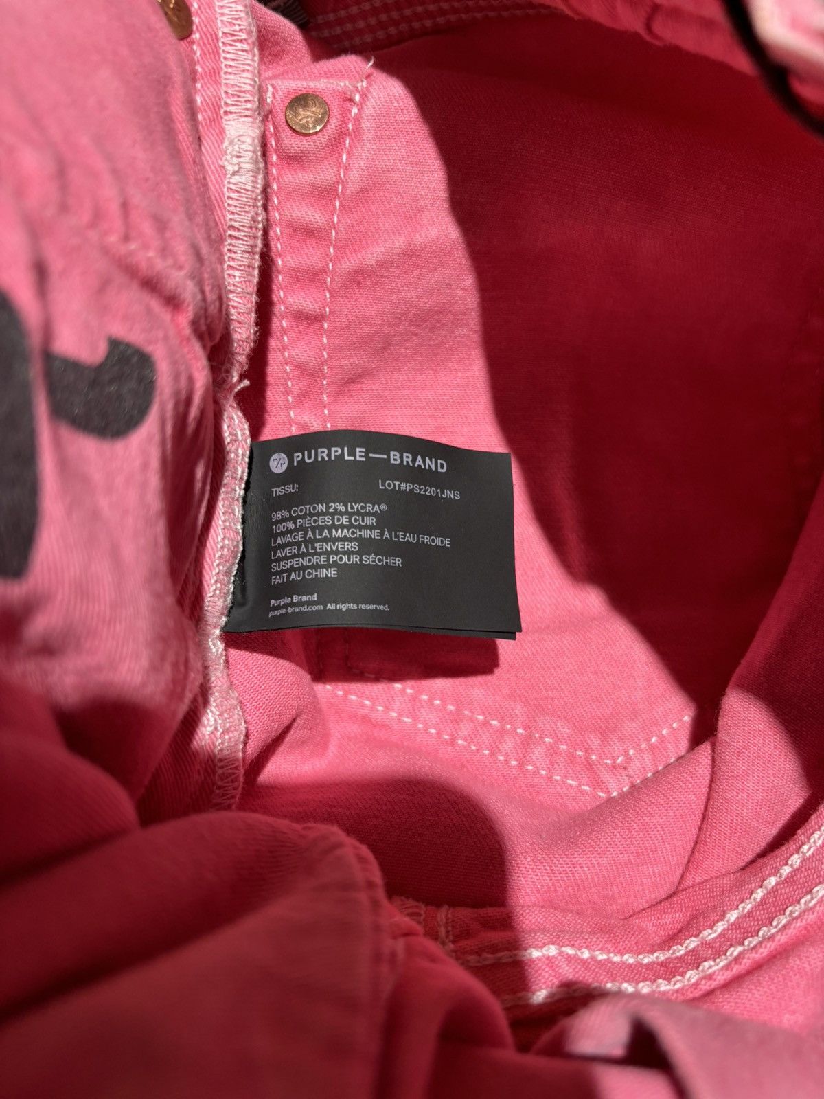 Purple Brand Purple Brand Denim Jeans Size US 31 - 10 Thumbnail