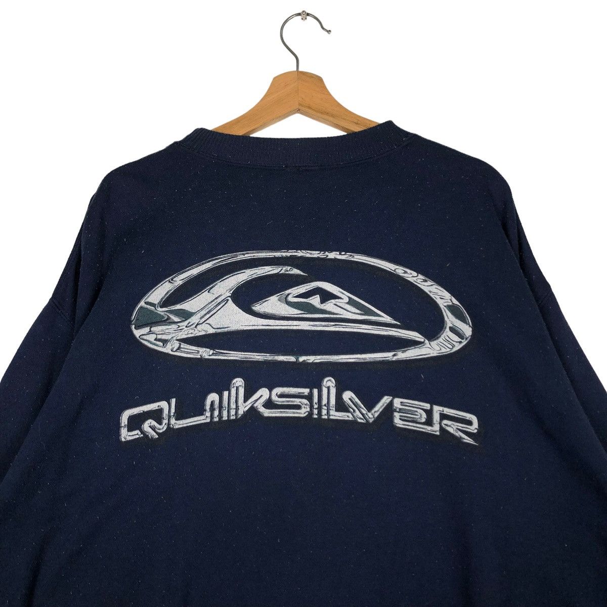 Quiksilver 🔥Vintage Sweatshirt Crewneck Quicksilver Big Logo Skate Size US M / EU 48-50 / 2 - 2 Thumbnail