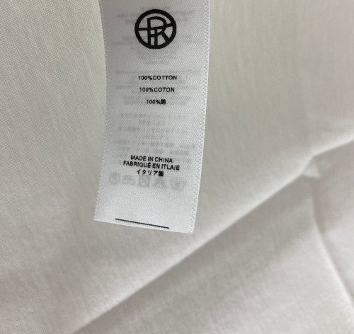 The Row THE ROW Italian hand-printed logo cut-off T-shirt Size M / US 6-8 / IT 42-44 - 13 Thumbnail