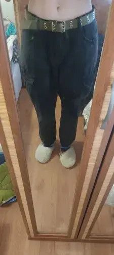 Other Oversize Cargo Korean Streetwear Hip Hop Harajuku Size US 33 - 4 Thumbnail