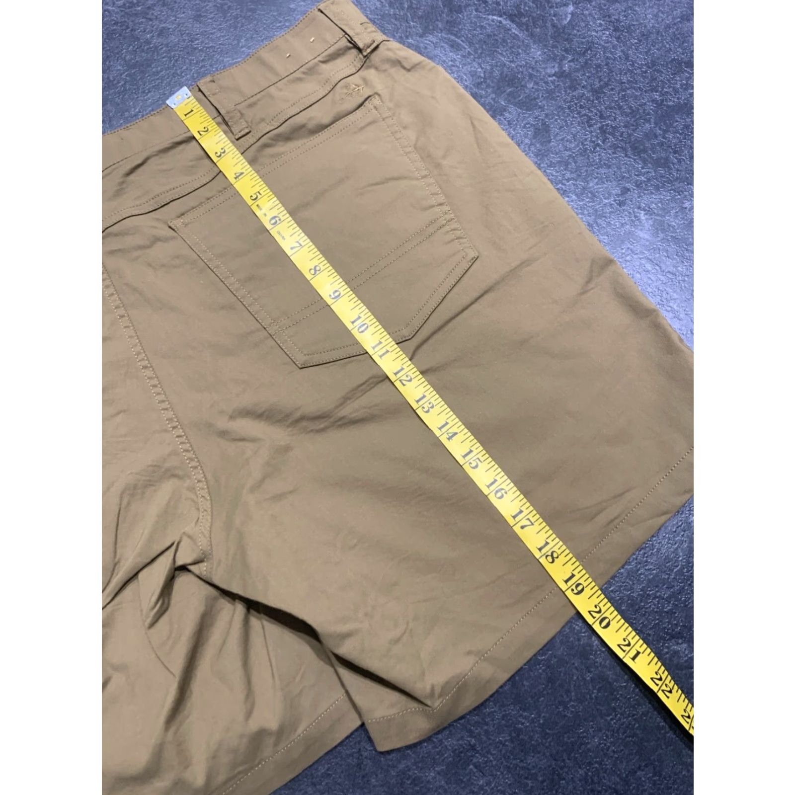 Orvis Orvis Men’s 40 Casual Fly Fishing Shorts Chino Light Brown Beige Size US 40 / EU 56 - 6 Thumbnail