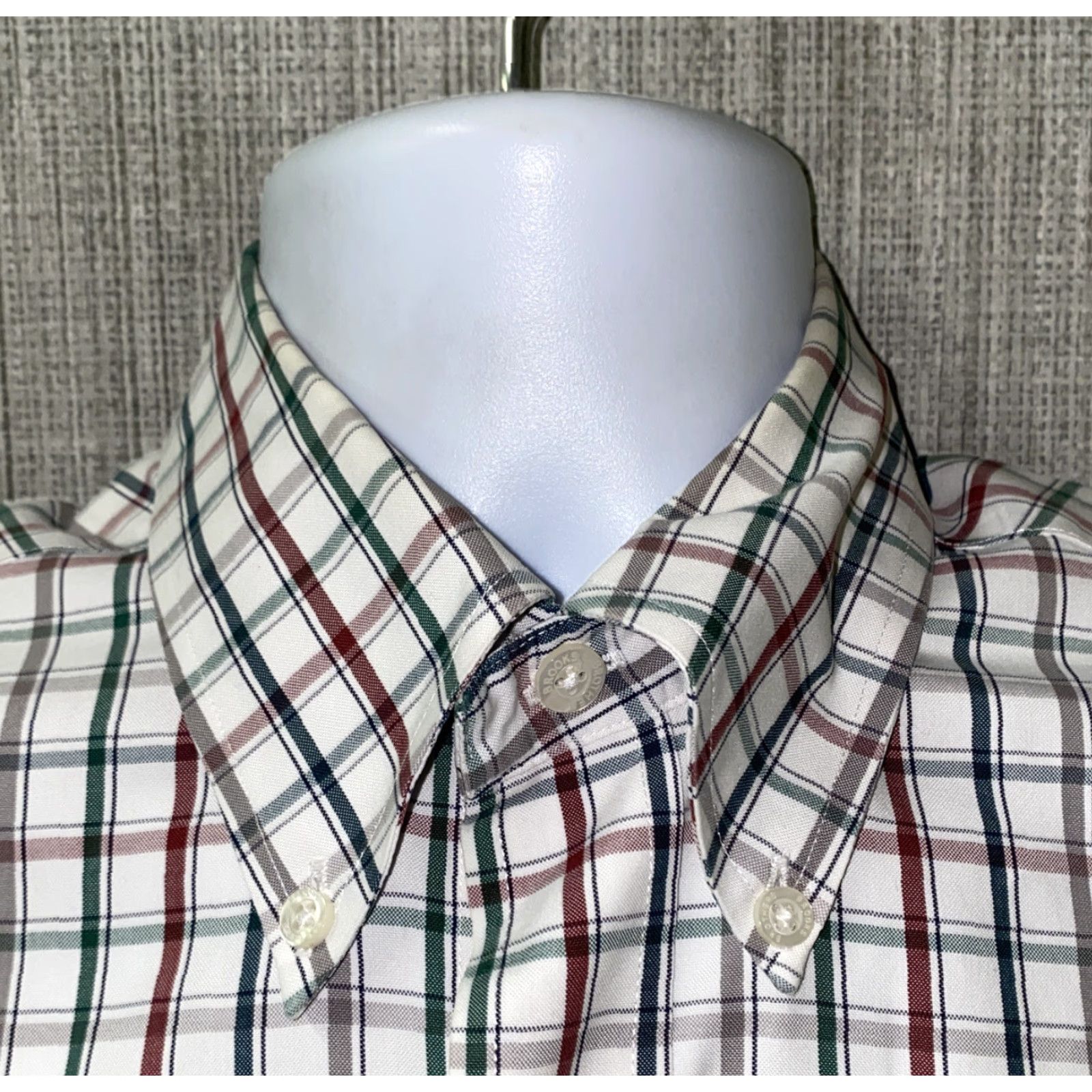 Brooks Brothers Brooks Brothers Mens Plaid Shirt Long Sleeve Casual Button-Down Size S Multicolor Size US S / EU 44-46 / 1 - 3 Thumbnail
