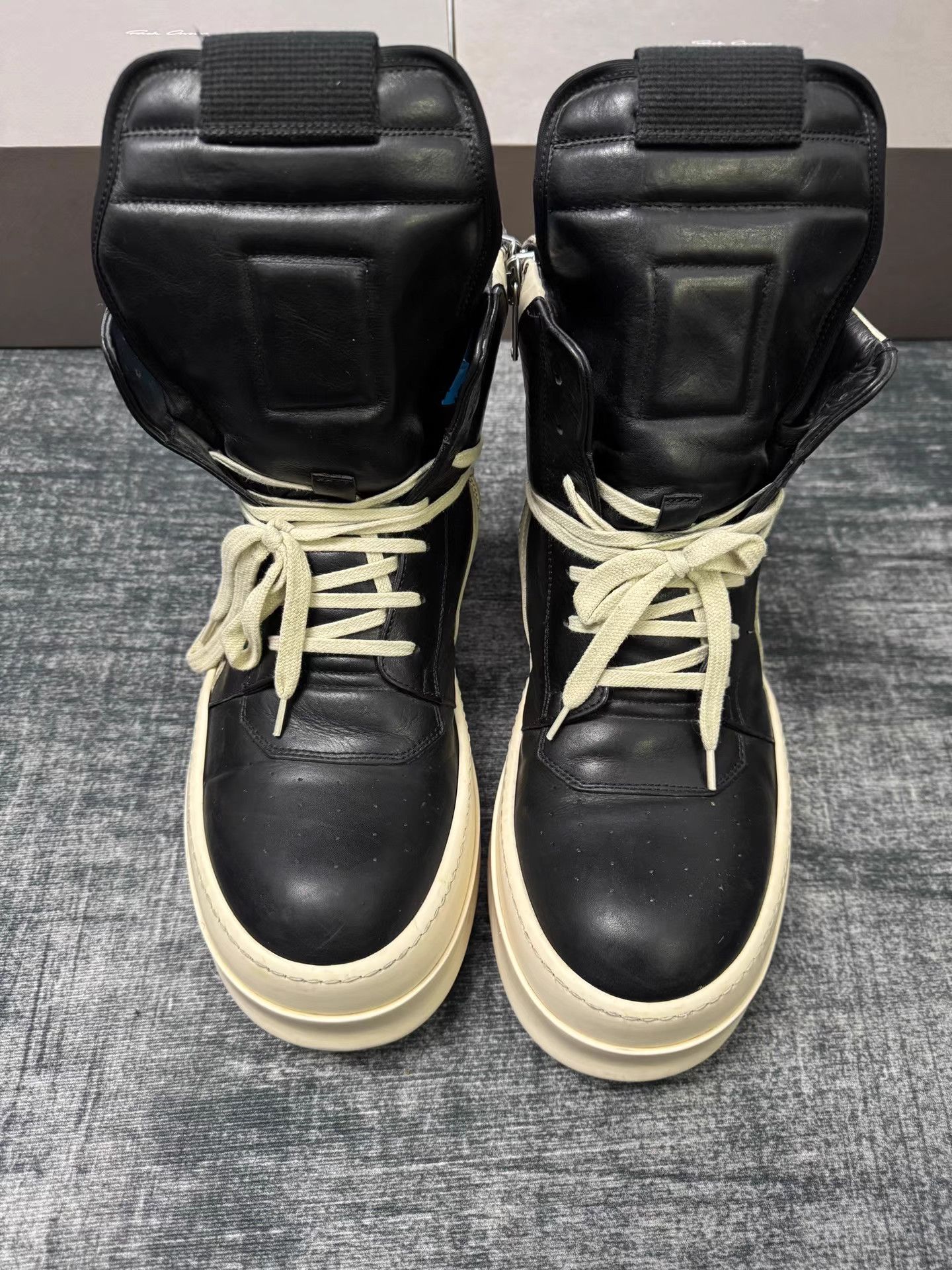 Rick Owens Rick Owens Mainline Thick Sole Triangle Sneakers Size US 10 / EU 43 - 2 Thumbnail