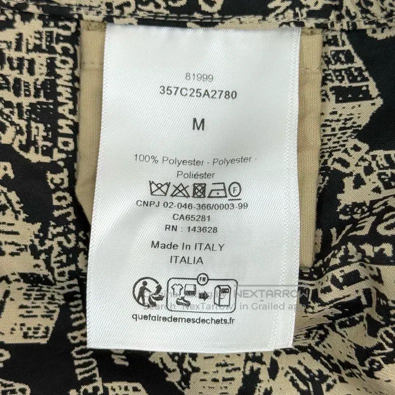 Dior Dior Hooded jacket with brown city map pattern Size M / US 6-8 / IT 42-44 - 6 Thumbnail