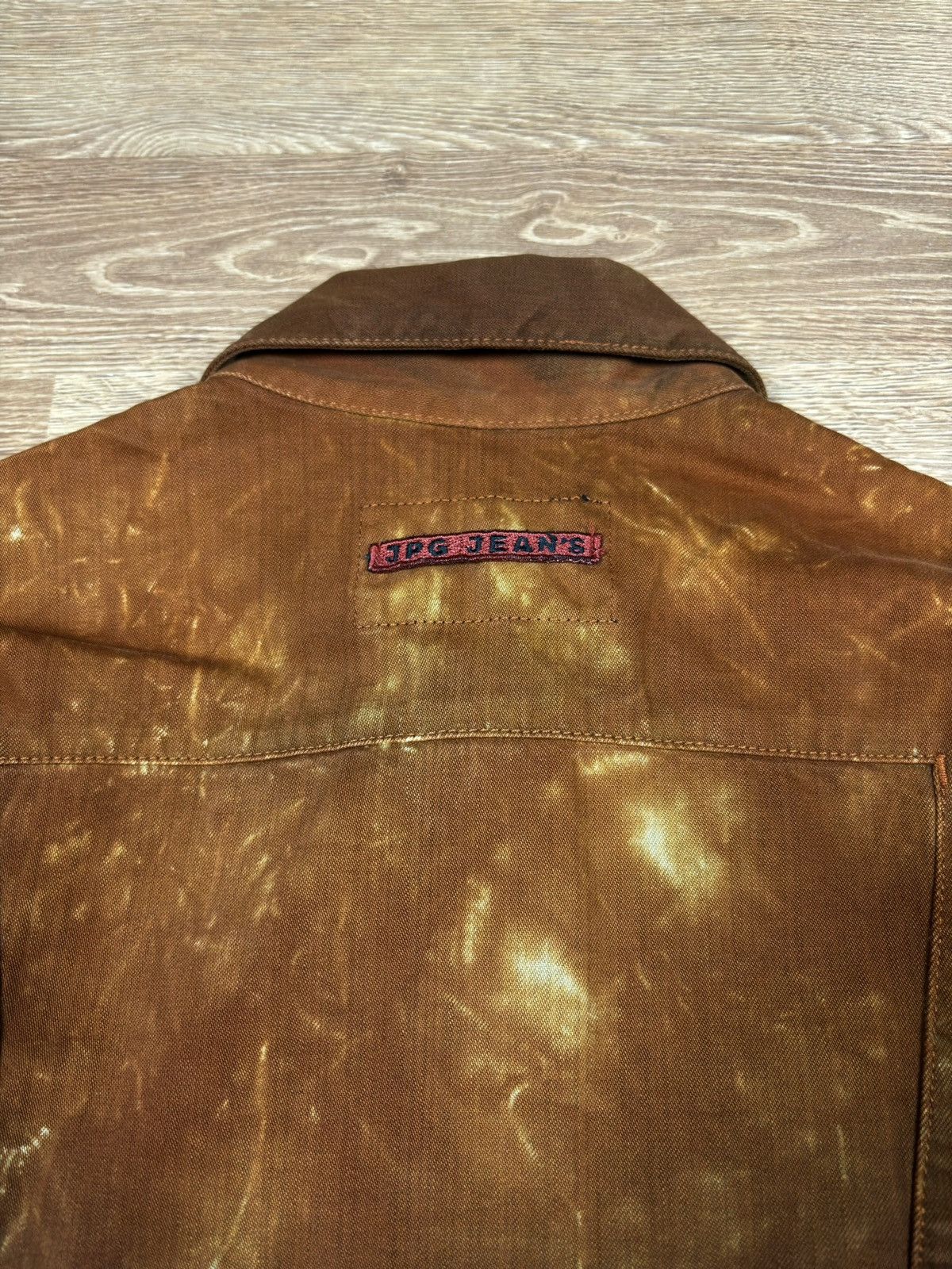 Jean Paul Gaultier × Vintage Jean Paul Gaultier Denim Flame Jacket Size US S / EU 44-46 / 1 - 6 Thumbnail