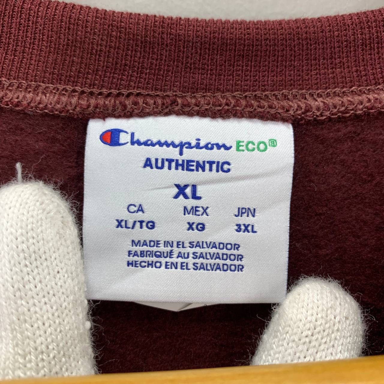 Champion Vintage CHAMPION ECO Crew Neck Sweatshirt #2311-01 Size US XL / EU 56 / 4 - 5 Thumbnail