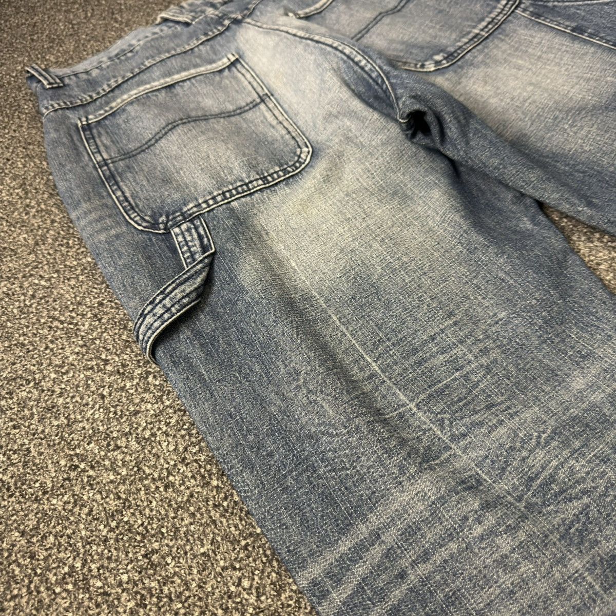 Hypebeast Vans Skateboard Dungaree Baggy Pants Y2k Style Size US 32 / EU 48 - 8 Thumbnail
