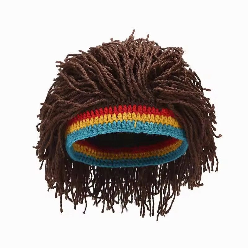 Other Warm Knitted Wigs Hat Size ONE SIZE - 1 Thumbnail