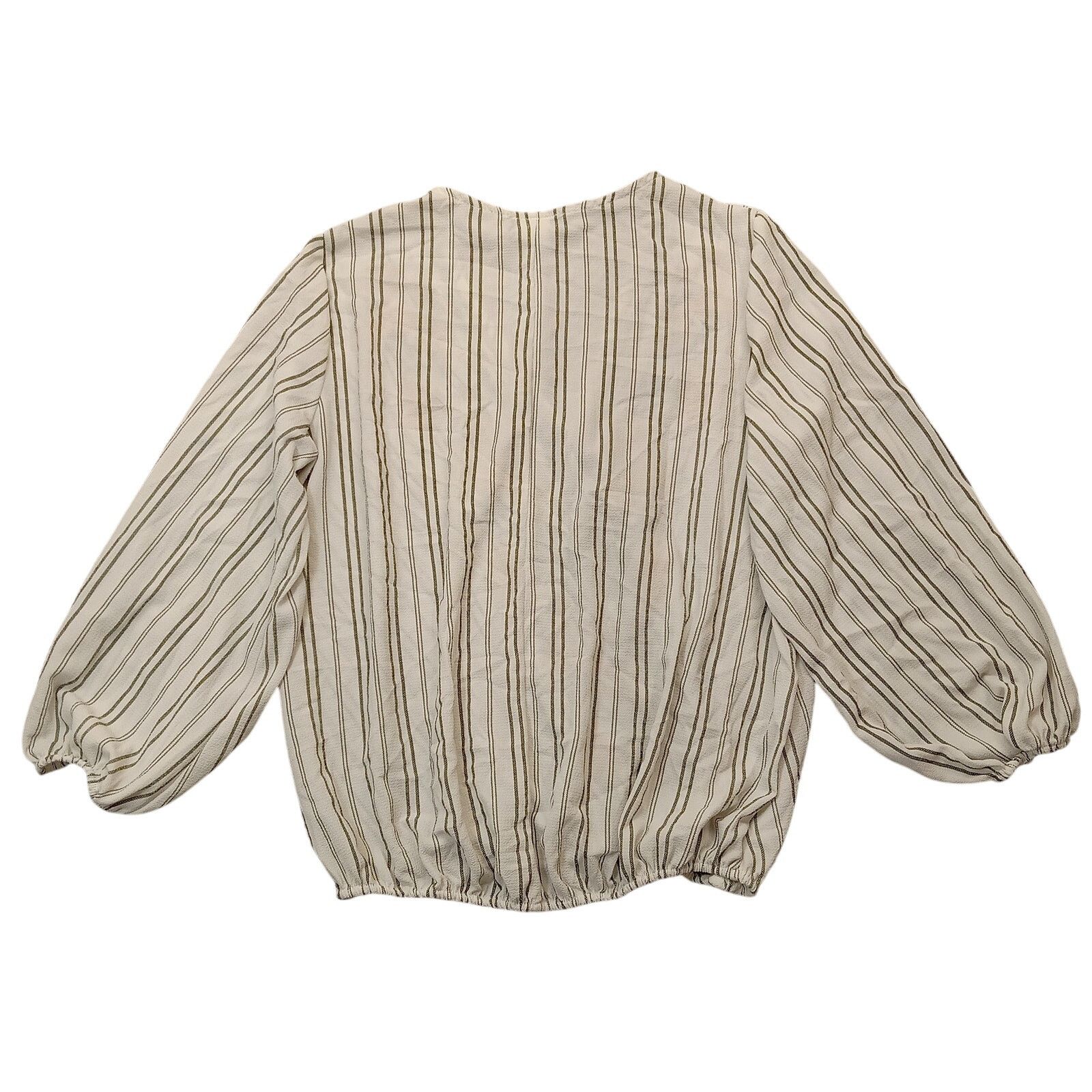 & Other Stories Grayson Embroidered Top M Women's 3/4 Sleeve Blouse Pullover Size M / US 6-8 / IT 42-44 - 3 Thumbnail