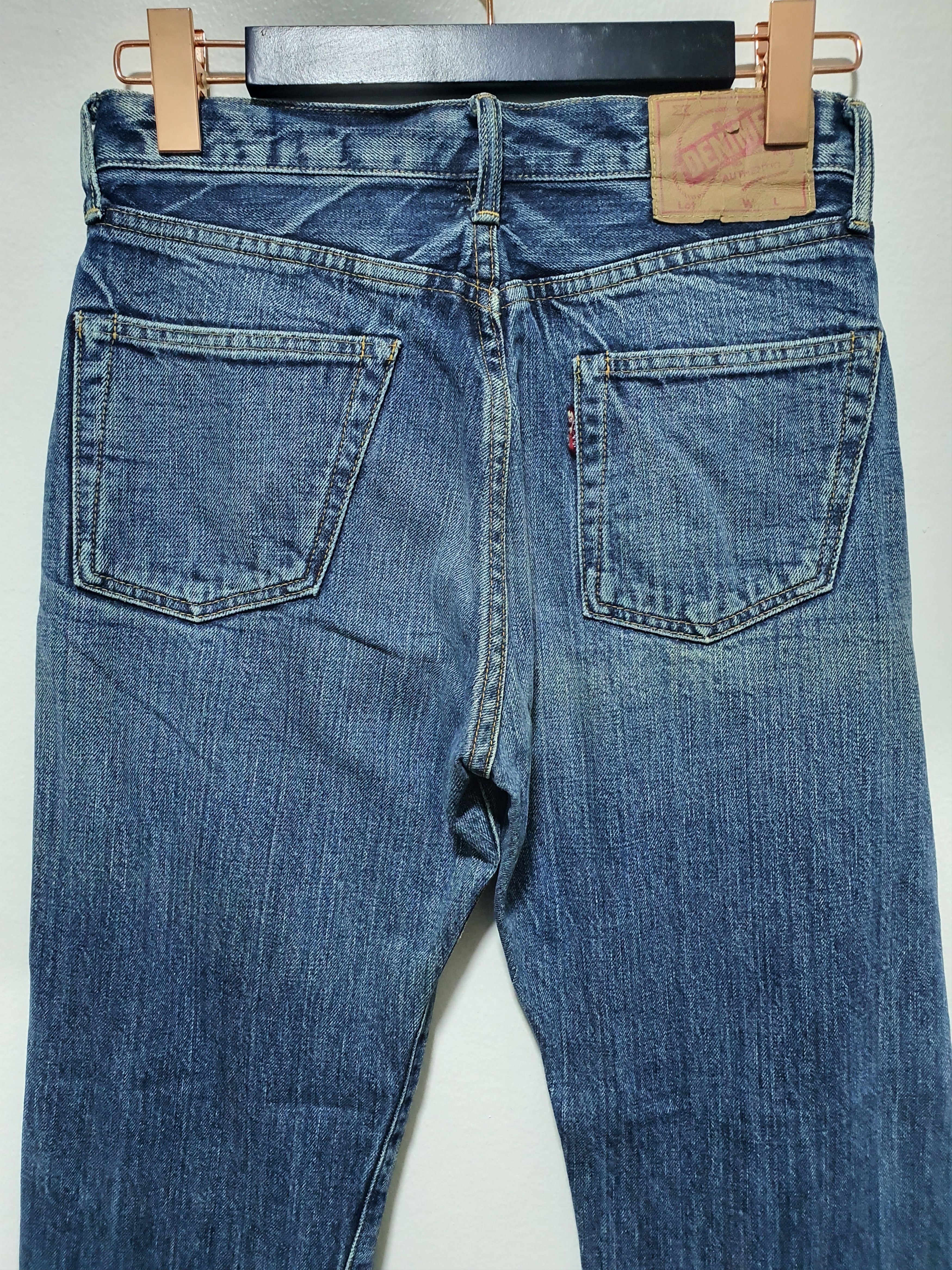 Japanese Brand × Vintage VINTAGE DENIME 28/39.5 NON SELVEDGE JEANS Size US 28 / EU 44 - 2 Thumbnail
