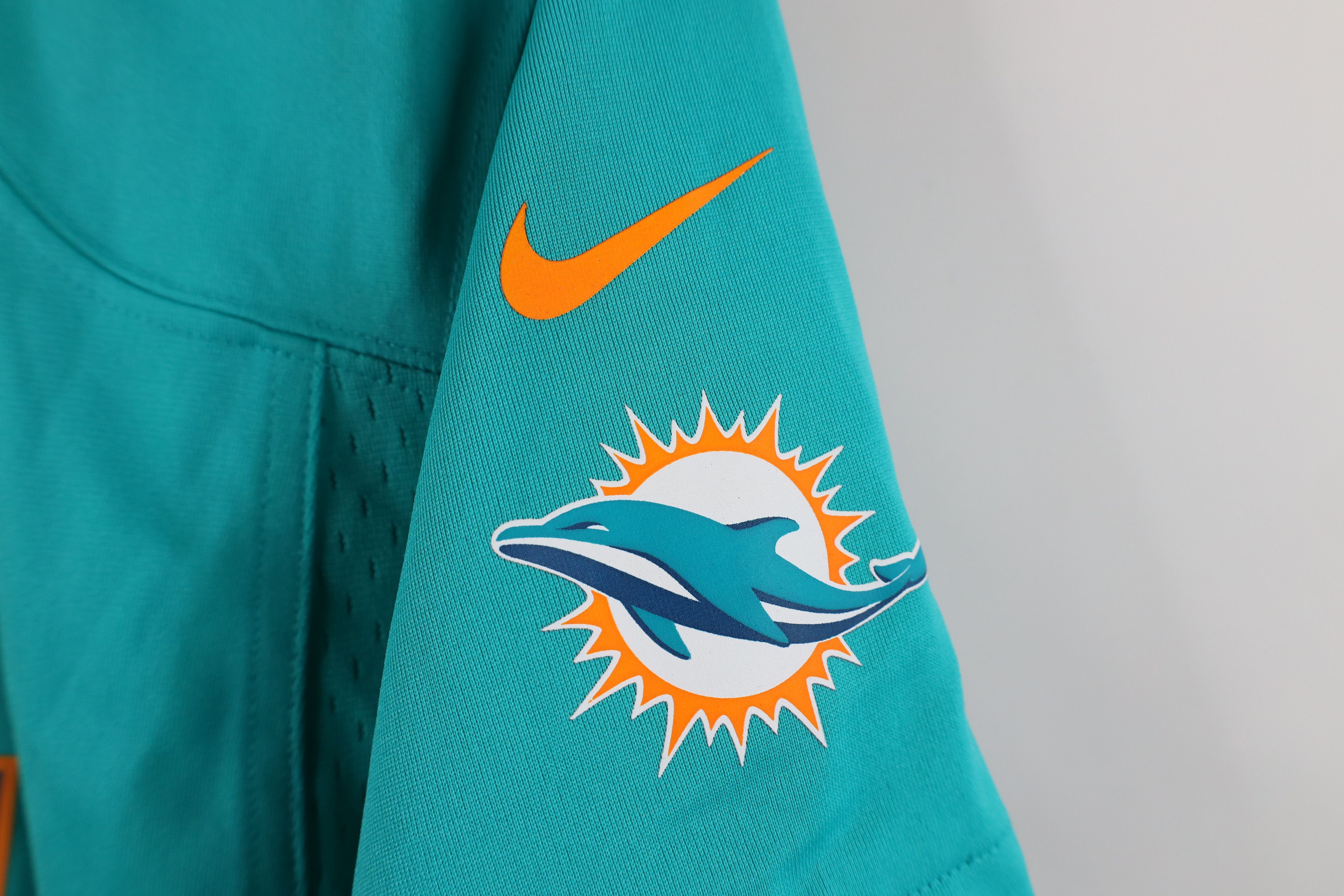 Nike Nike On Field Miami Dolphins Football Jersey Teal #17 Size XL / US 12-14 / IT 48-50 - 4 Thumbnail