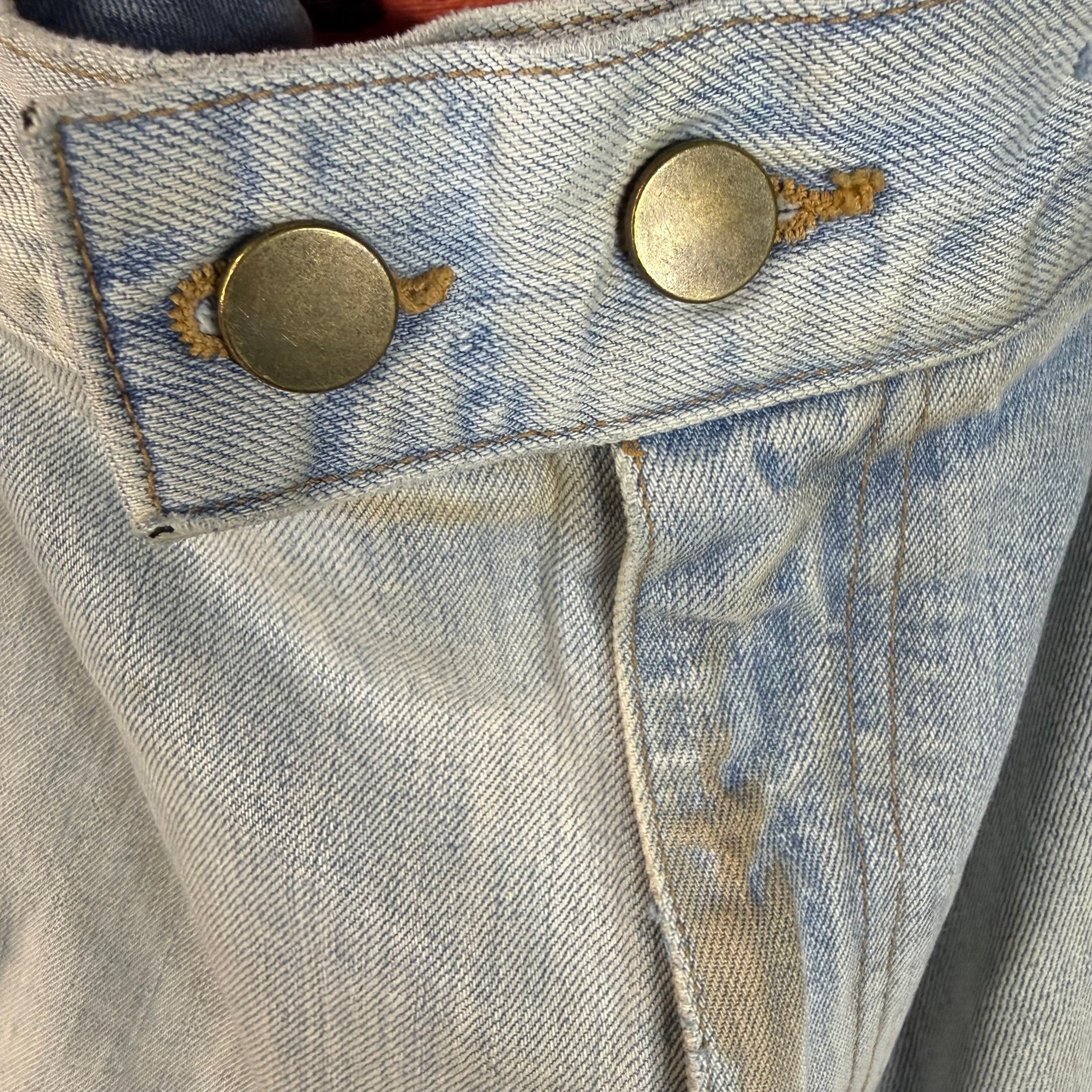 Warren Lotas Warren Lotas Baggy Motto Jean Shorts Size 40" Size US 40 / EU 56 - 6 Thumbnail