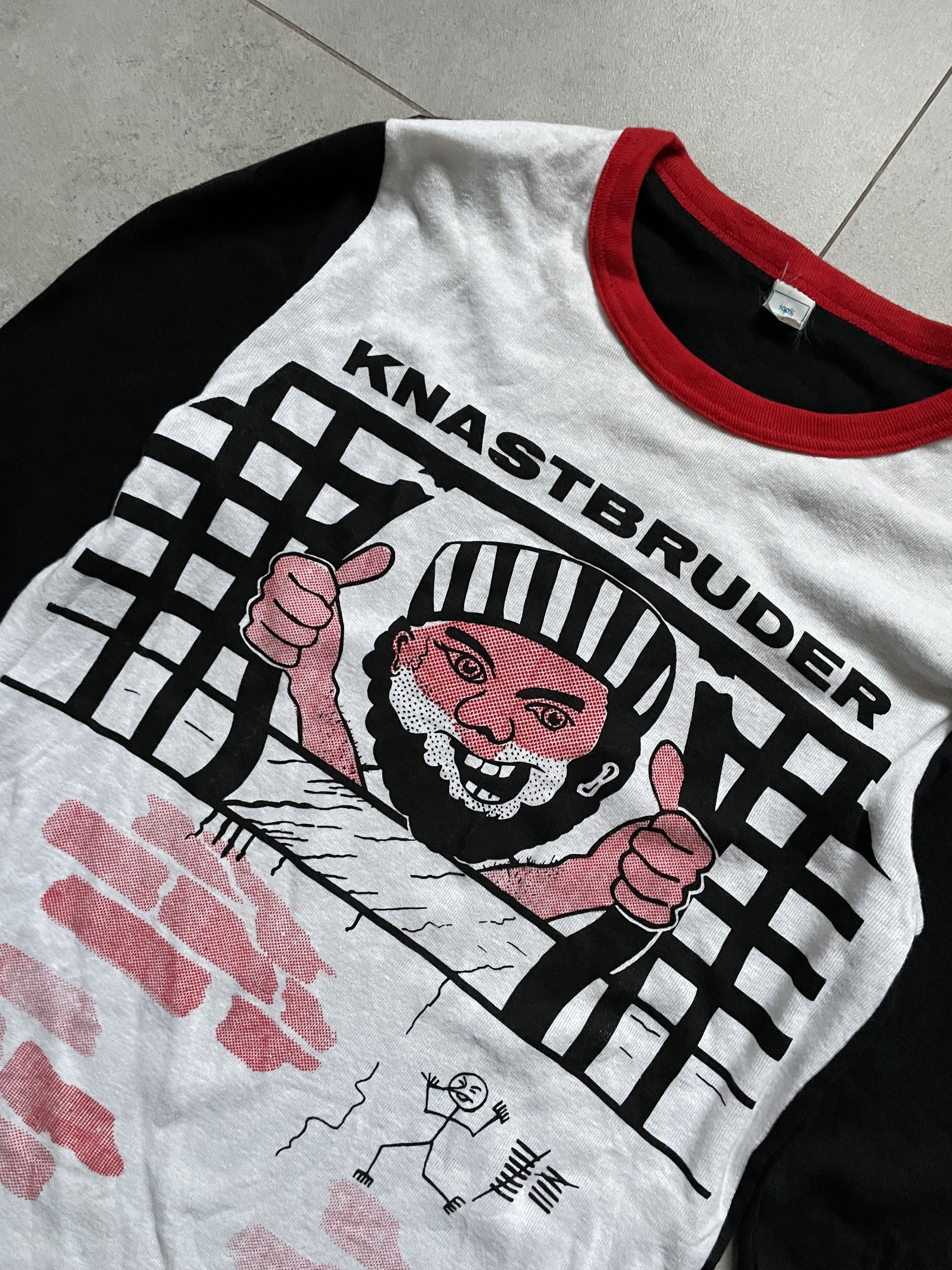Japanese Brand Y2K ARCHIVAL JAPANEESE JPG TYPE JAIL PRISONER KNITWEAR Size US M / EU 48-50 / 2 - 2 Thumbnail