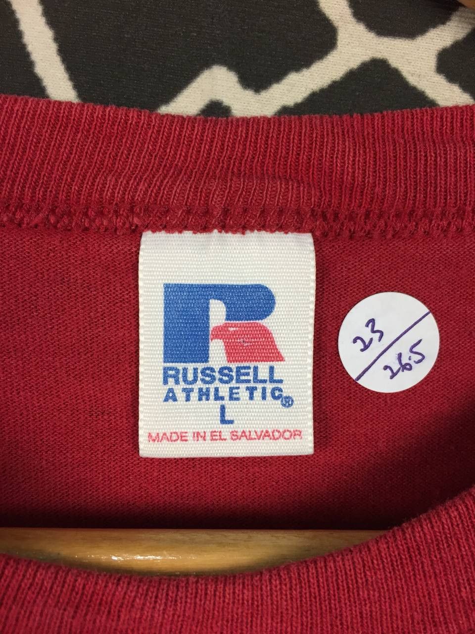 Russell Athletic × Vintage Vtg Russell Athletic Stanford University Spell Out Logo Tee Size US L / EU 52-54 / 3 - 11 Thumbnail