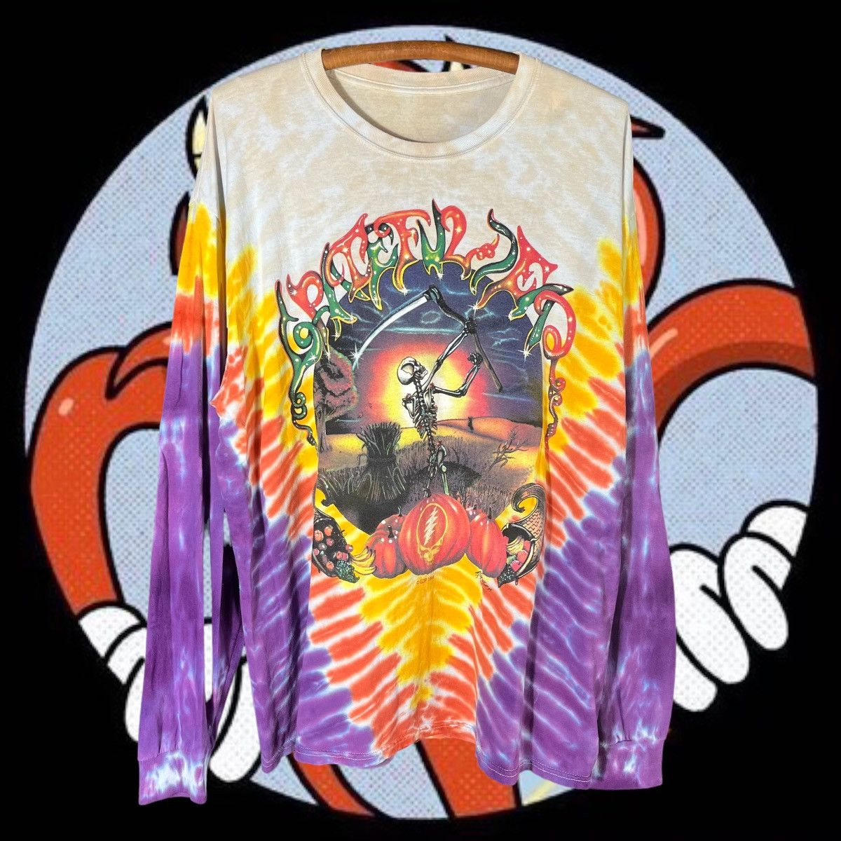 Vintage Vintage 1994 Grateful Dead Fall Tour Long Sleeve Tie Dye | Grailed