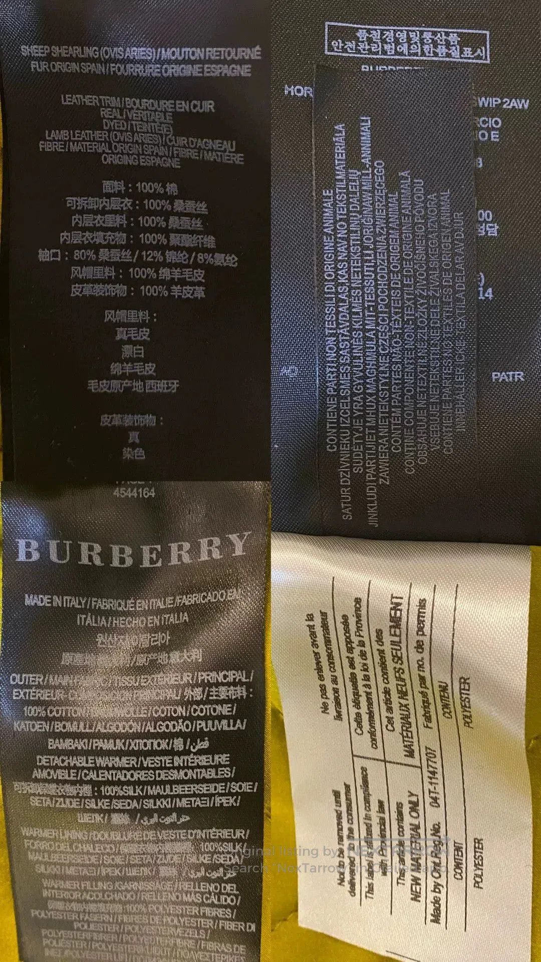 Burberry Prorsum Burberry Prorsum Limited Edition Coat. Size US M / EU 48-50 / 2 - 5 Thumbnail