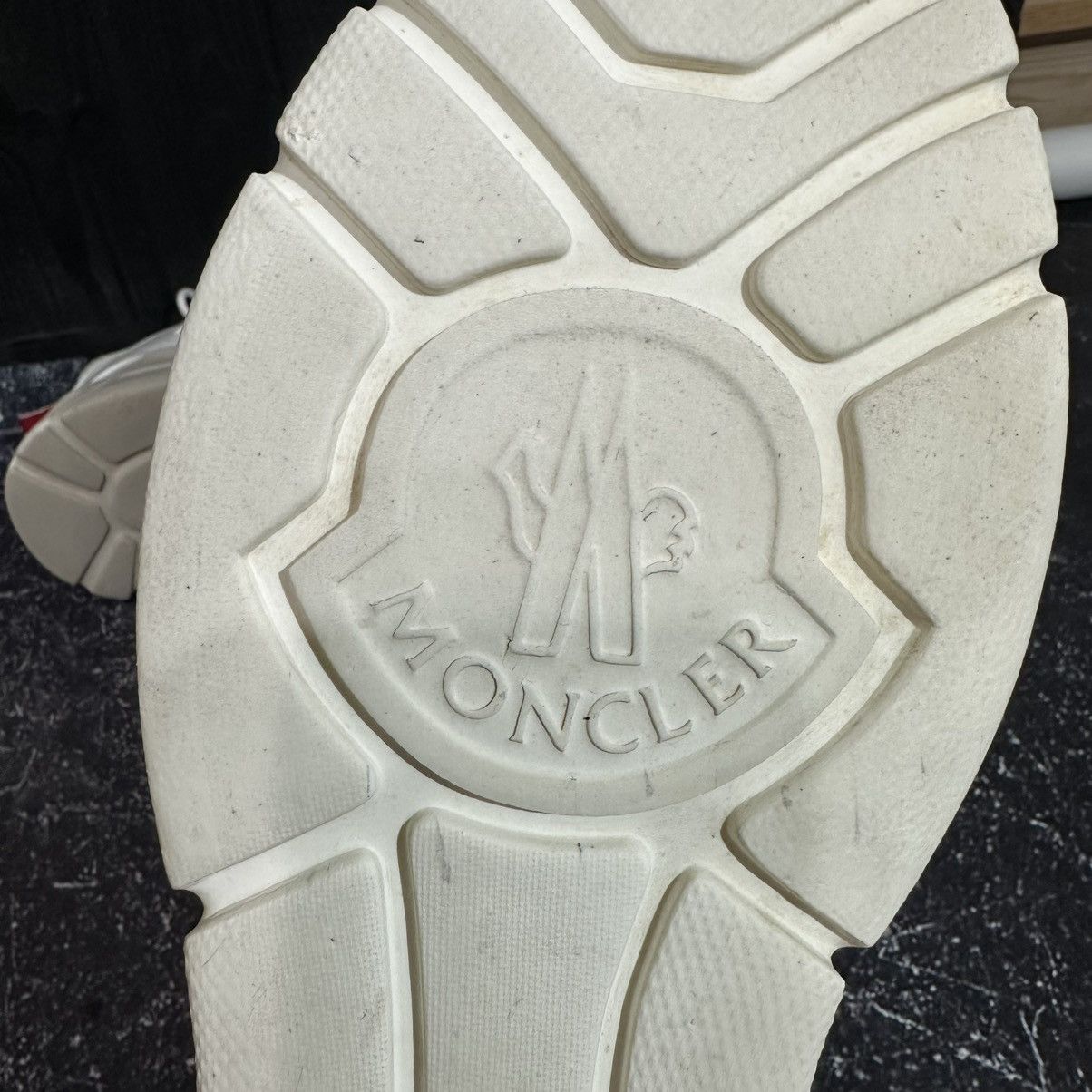 Moncler MONCLER MEN’S White Leather Sneakers Size 43 Size US 10 / EU 43 - 11 Thumbnail