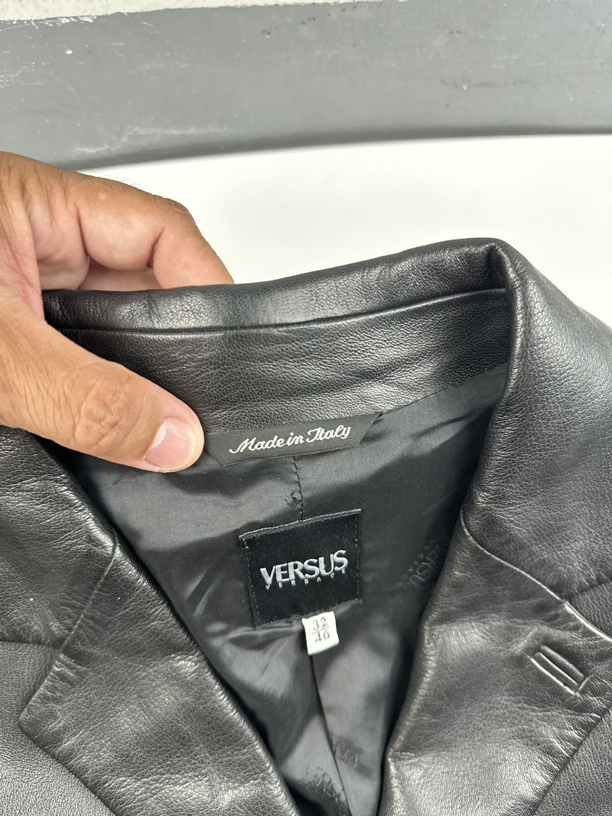 Versus Versace Versus versace leather jacket Size US S / EU 44-46 / 1 - 5 Thumbnail