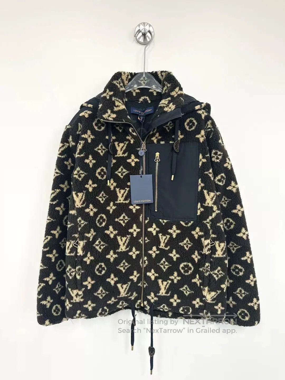 Louis Vuitton louis vuitton teddy logo hooded jacket. Size M / US 6-8 / IT 42-44 - 1 Thumbnail