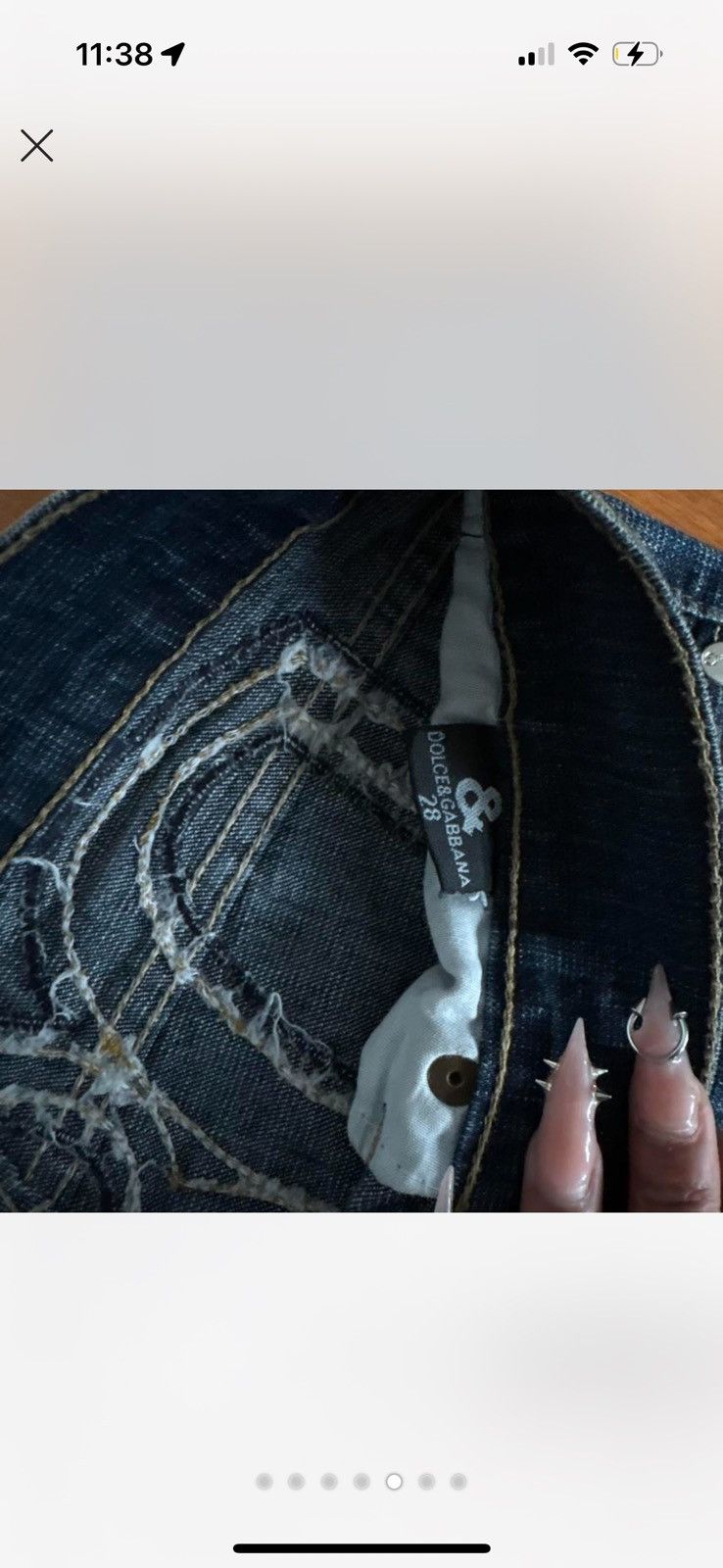 Dolce & Gabbana Dolce & Gabbana Jeans Size 42" / US 20 - 5 Thumbnail