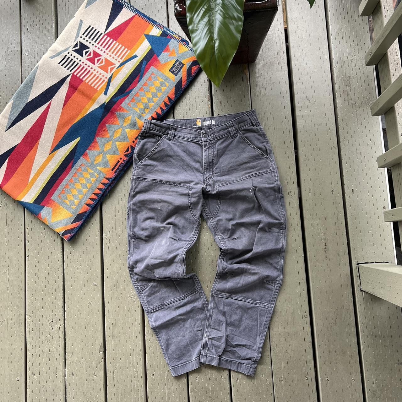 Carhartt Carhartt Pants Relaxed Fit Workwear Double Knee Durable Size US 30 / EU 46 - 2 Thumbnail